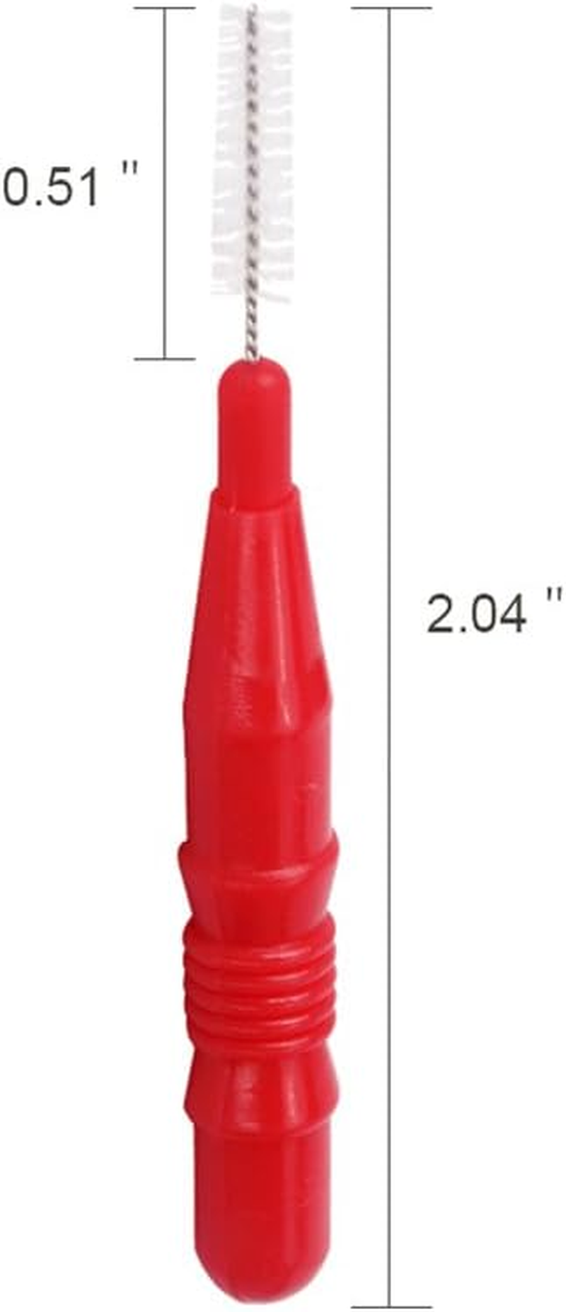 Interdental Brush (50 Counts) River Lake Toothpick Cleaners,Tooth Flossing Head Oral Dental Hygiene Brush,Tooth Cleaning Tool image number 6