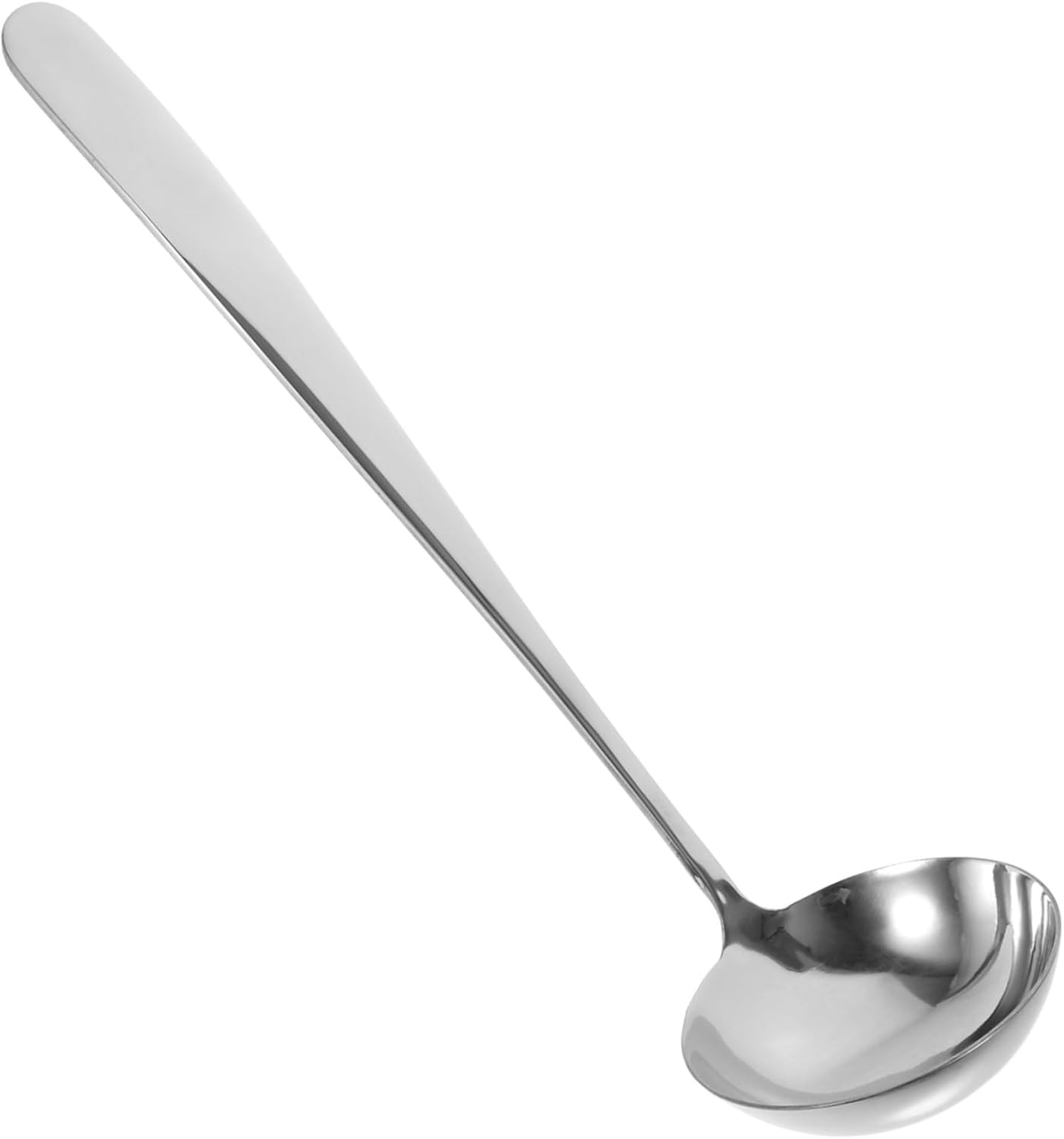 Cabilock Stainless Steel Soup Ladle for Home Kitchen Water Scoop with Comfortable Grip Multi-Functional Cooking Utensil for Soups Stews and Hot Pots image number 3