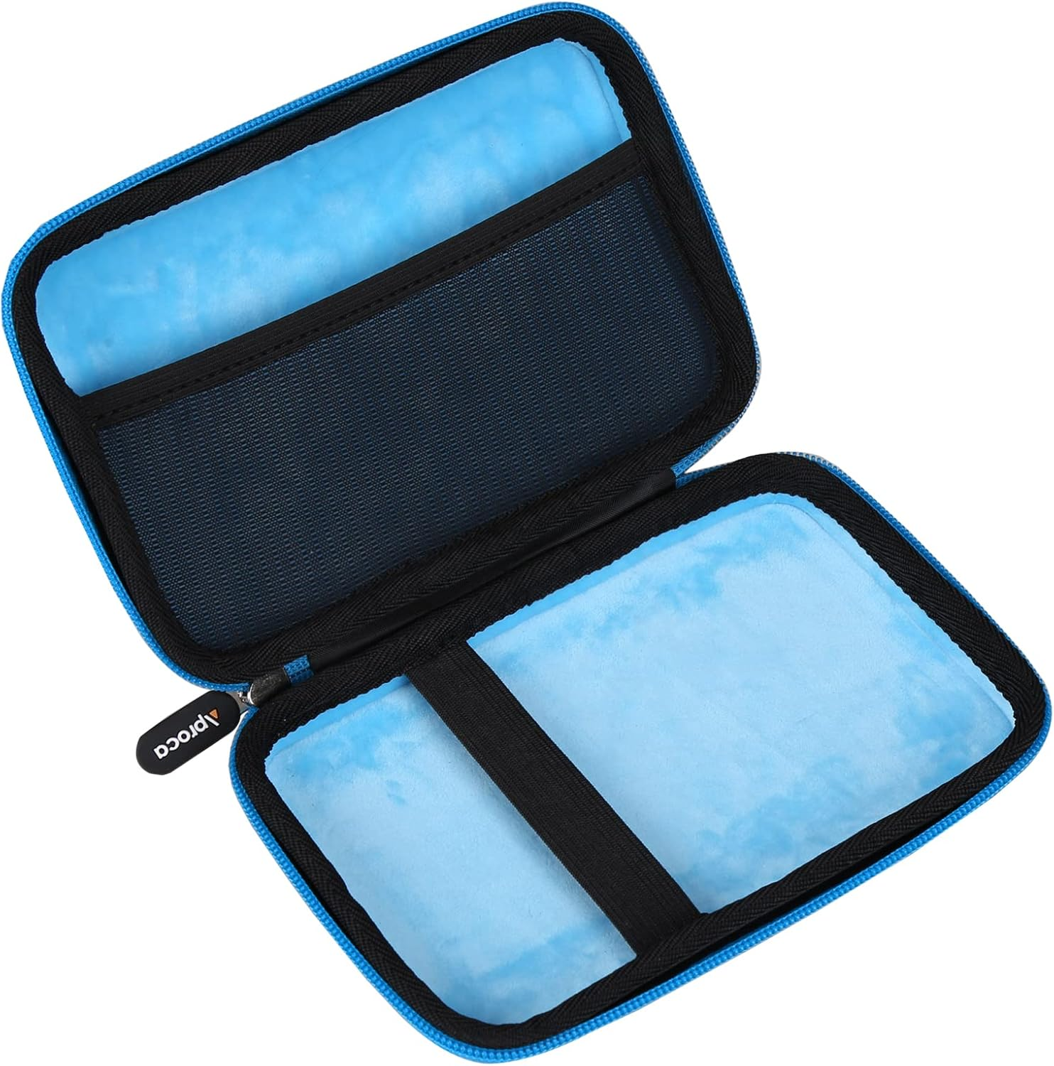 Aproca Hard Storage Travel Case Bag Fit Vtech Kidibuzz / Vtech Kidibuzz G2(Black - Inner Blue) image number 2