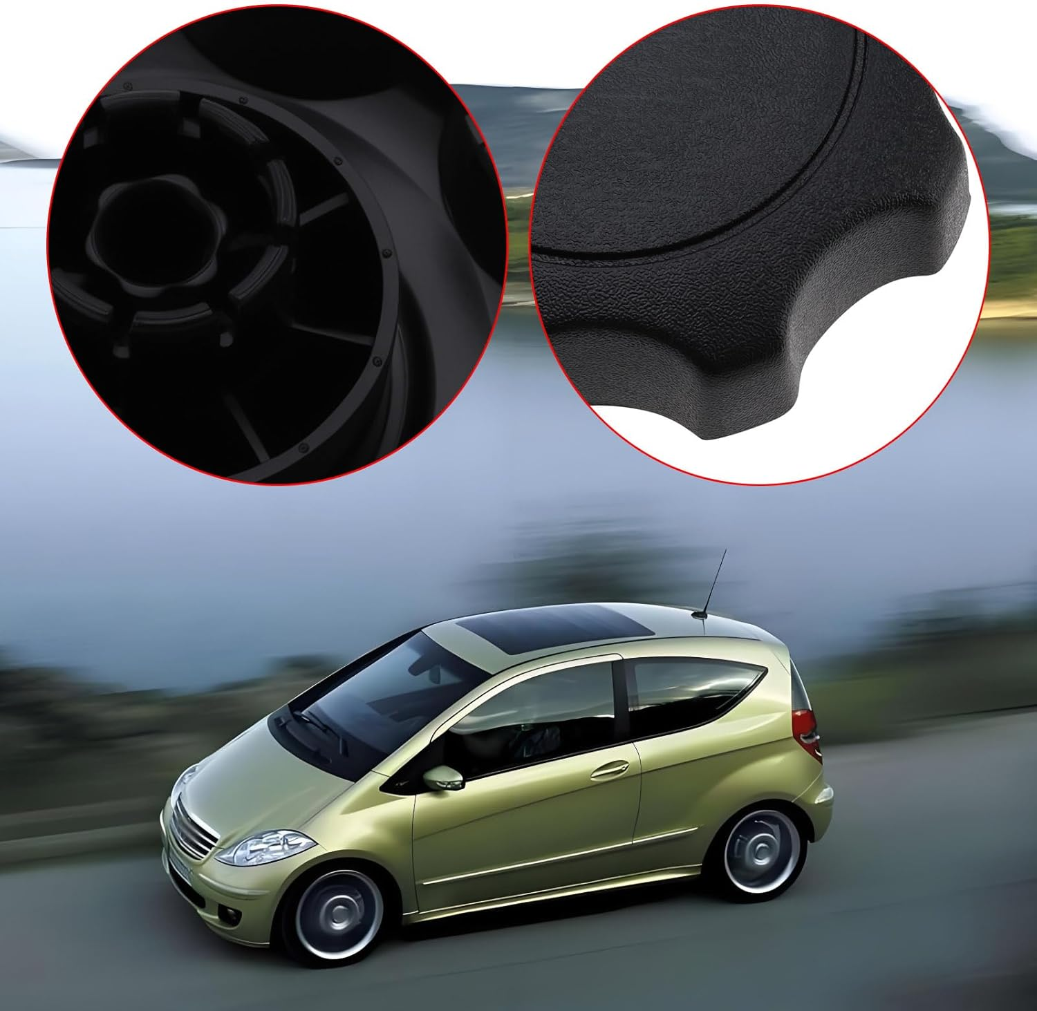 Car Seat Adjustment Handle Knob Car Seat Adjustment Handwheel A1699180026 1699180026 Compatible with Mercedes-Benz Sprinter 906 a Class W169 image number 4