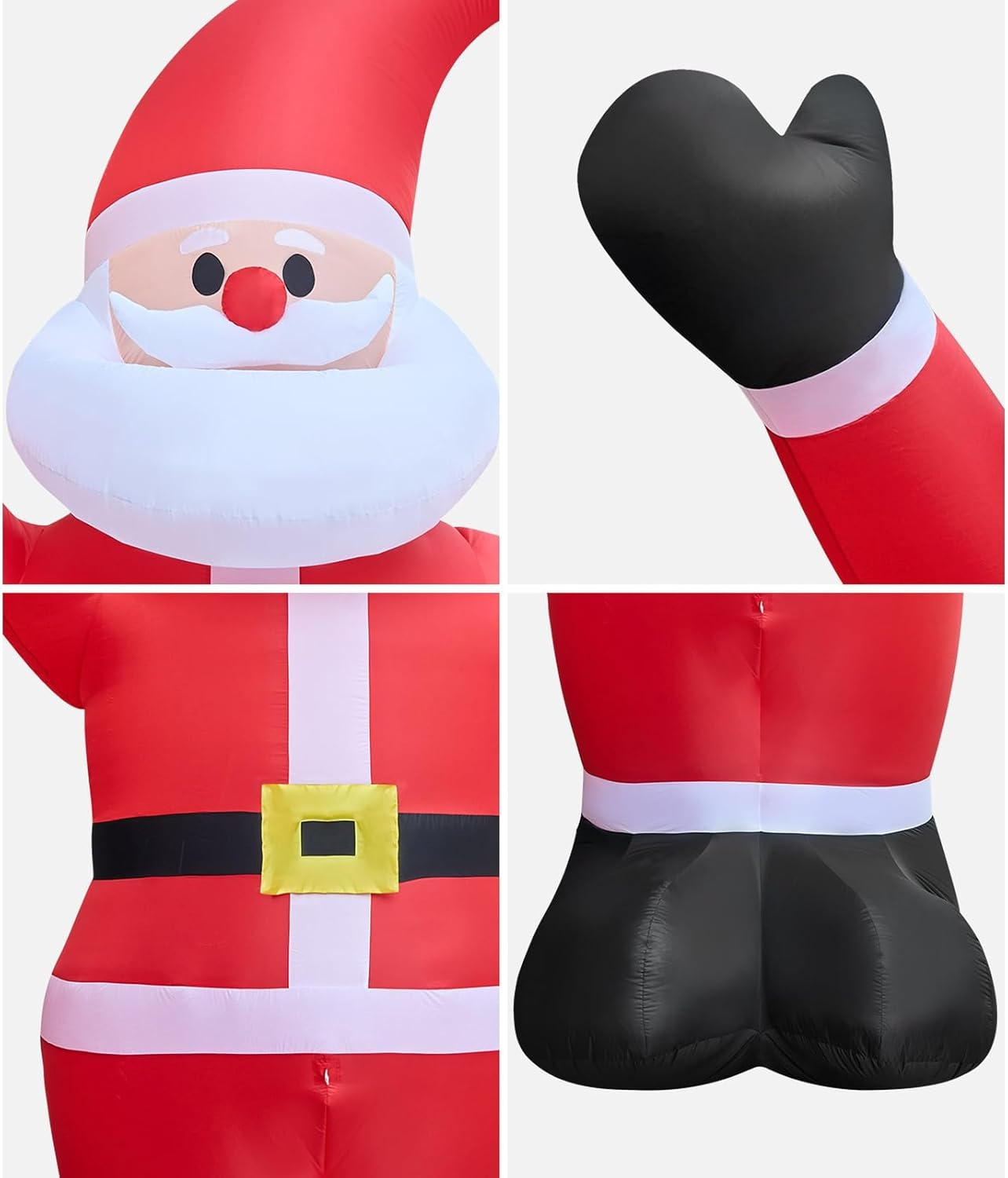 Tinseltown 5M Christmas Inflatable Blow up Santa Claus Xmas Decor with LED Light Decor for Holiday Party Gifts, Home Garden Courtyard, Lawn, Outdoor image number 6