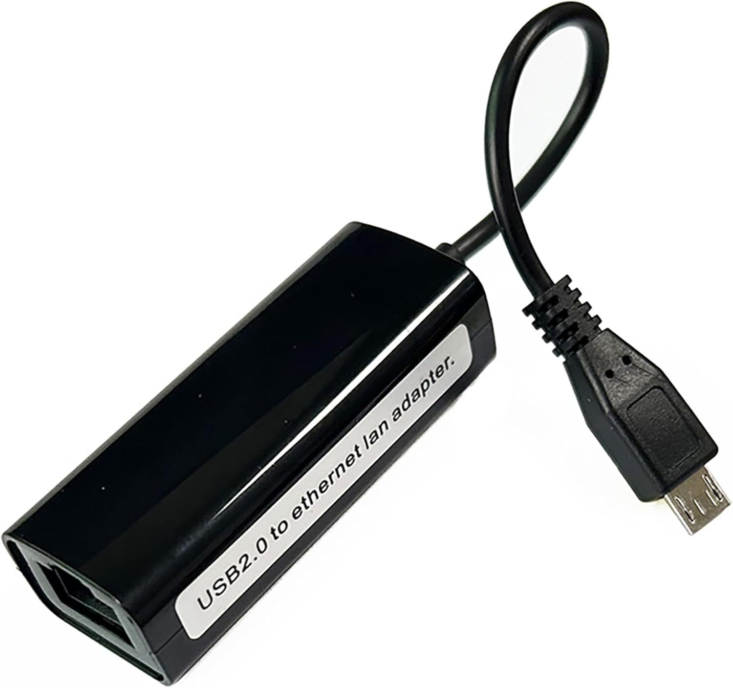 Tunghey OTG Micro USB Ethernet Adapter for Ras-Pberry Pi Zero, Android Tablet, Galaxy Tab Pro 10.1 - USB to RJ45 LAN Network (White)