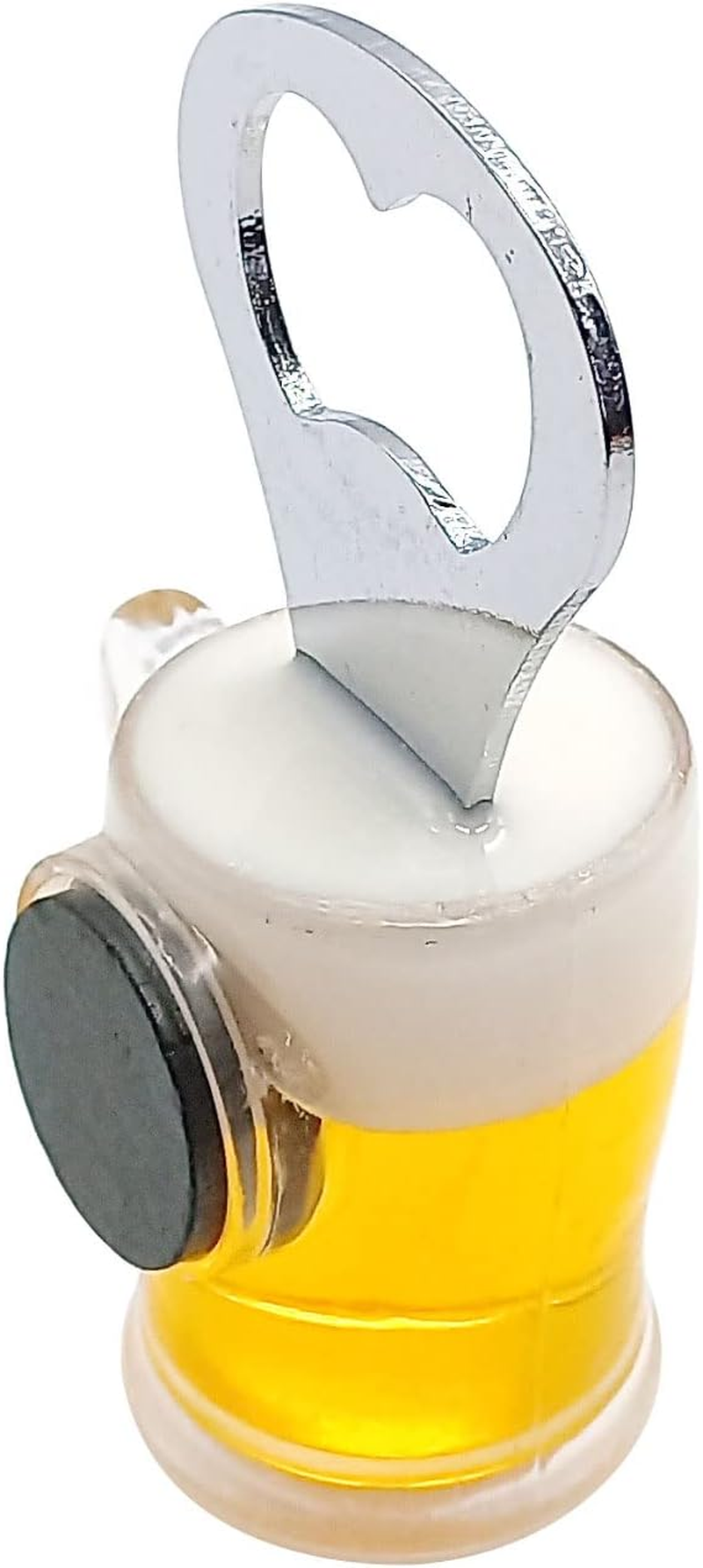 Beer Mug Shape Bottle Opener Practical Stainless Steel Wine Opener Kitchen Accessories (Beer Mug Shape) image number 2