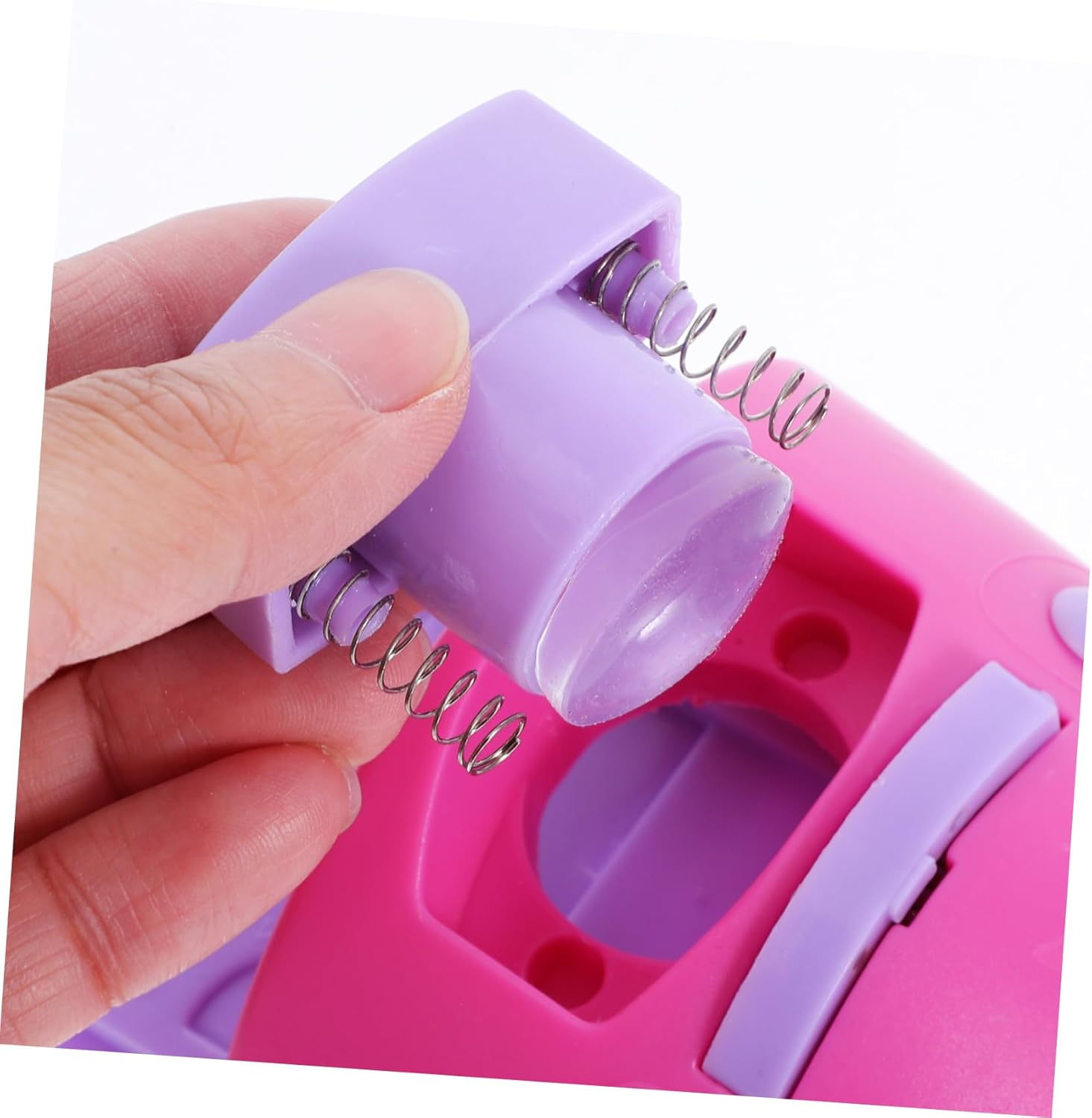 Gogogmee Nail Stamp Kit Nail Printer Stamper Multiple Stamping Plates Sturdy Easy to Use Pattern Printing Machine for DIY French Manicure Innovative Design for Home and Salon Use image number 3