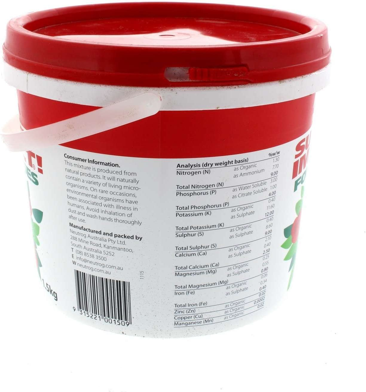 Neutrog Fertilizer Sudden Impact for Roses, 1.5 Kg