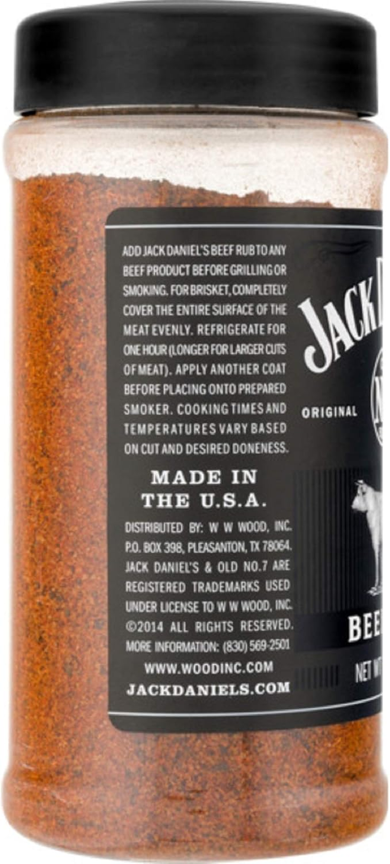 Jack Daniel'S 01761 Beef Original Quality Rub, 9 Oz image number 4