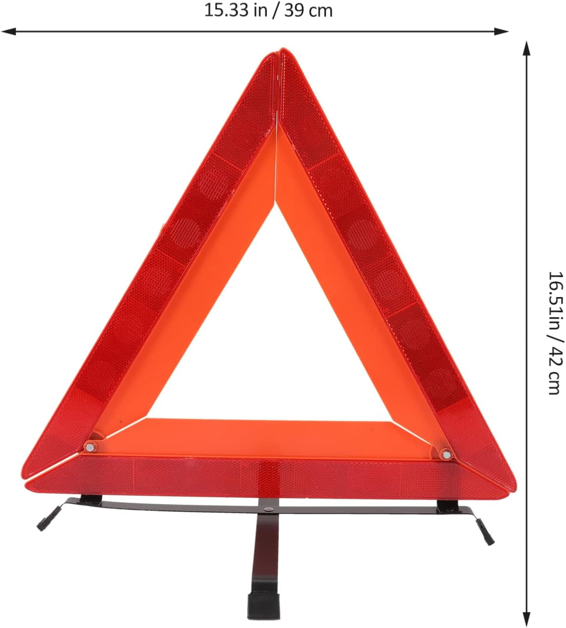 Road Safety Reflective Triangle for Vehicles Trucks Car Road Warning Triangle Frame Reflector Roadside Safety Reflective Tape image number 2