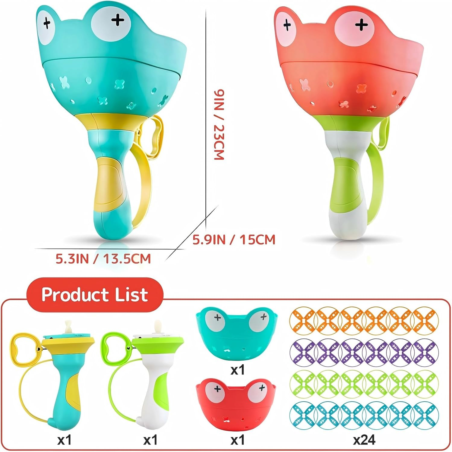 Kids Toys, outside Toys for Kids Ages 3-8 - Manual Capture Catching Game - Toddler Chasing Toy for Boys & Girls, Outdoor Play Equipment Summer Gifts, Ages 3-8 Outdoor Fun Family Games image number 2