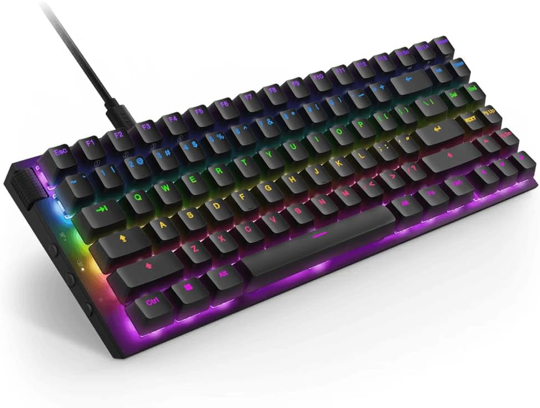 NZXT KB-002NB-US Function 2 Minitkl Compact Tenkeyless Optical Gaming Keyboard, Black image number 4