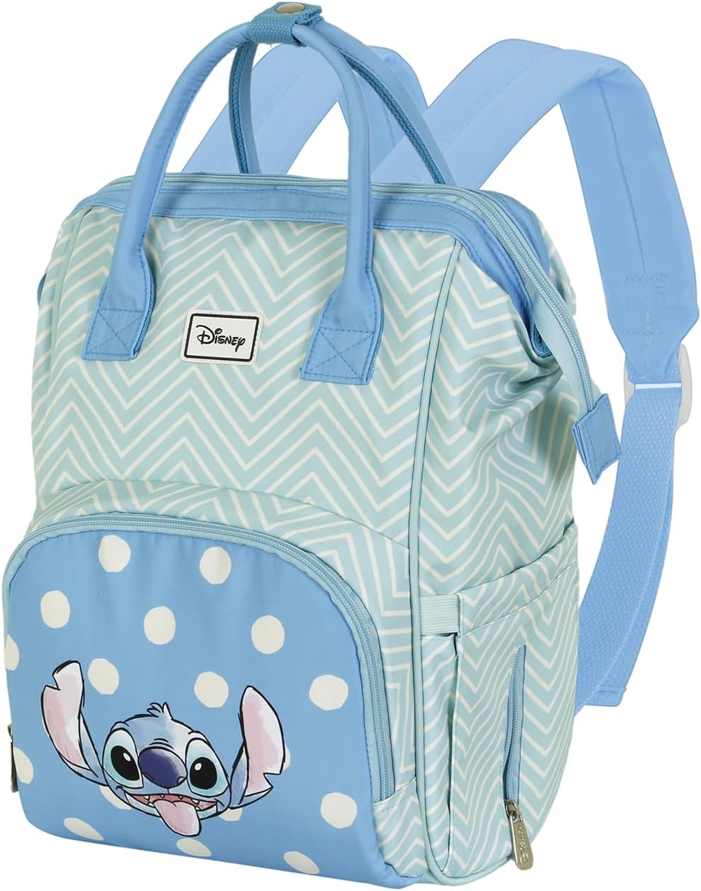 Lilo and Stitch Lovely-Mommy Backpack, Blue, 20 X 25 X 40 Cm, Capacity 20 L, Blue, One Size, Mommy Backpack Lovely image number 6