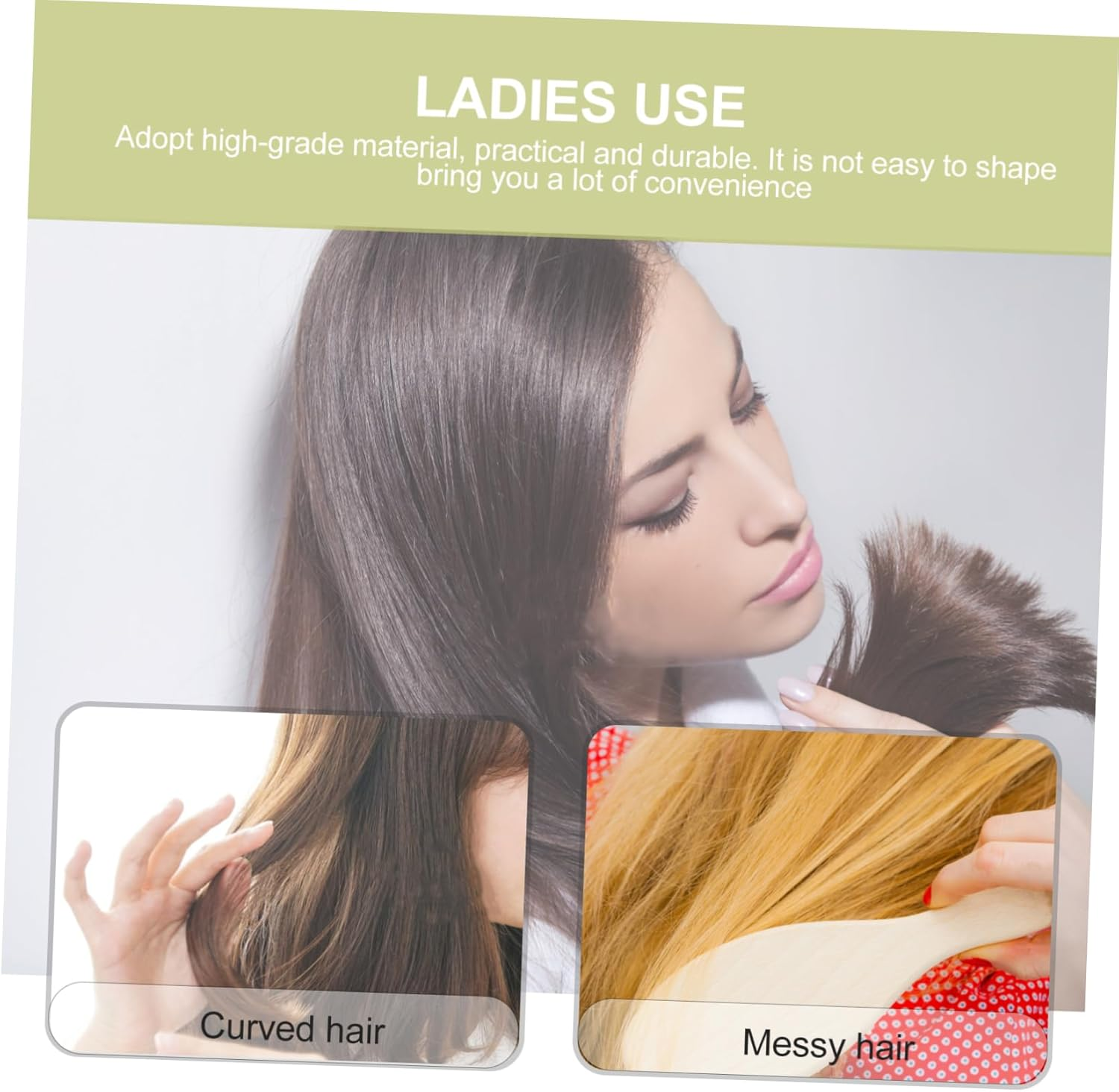 10Pcs Plastic Grate Comb Fine Tooth Comb Double Sided Hair Scalp Massager Portable Hair for Adults