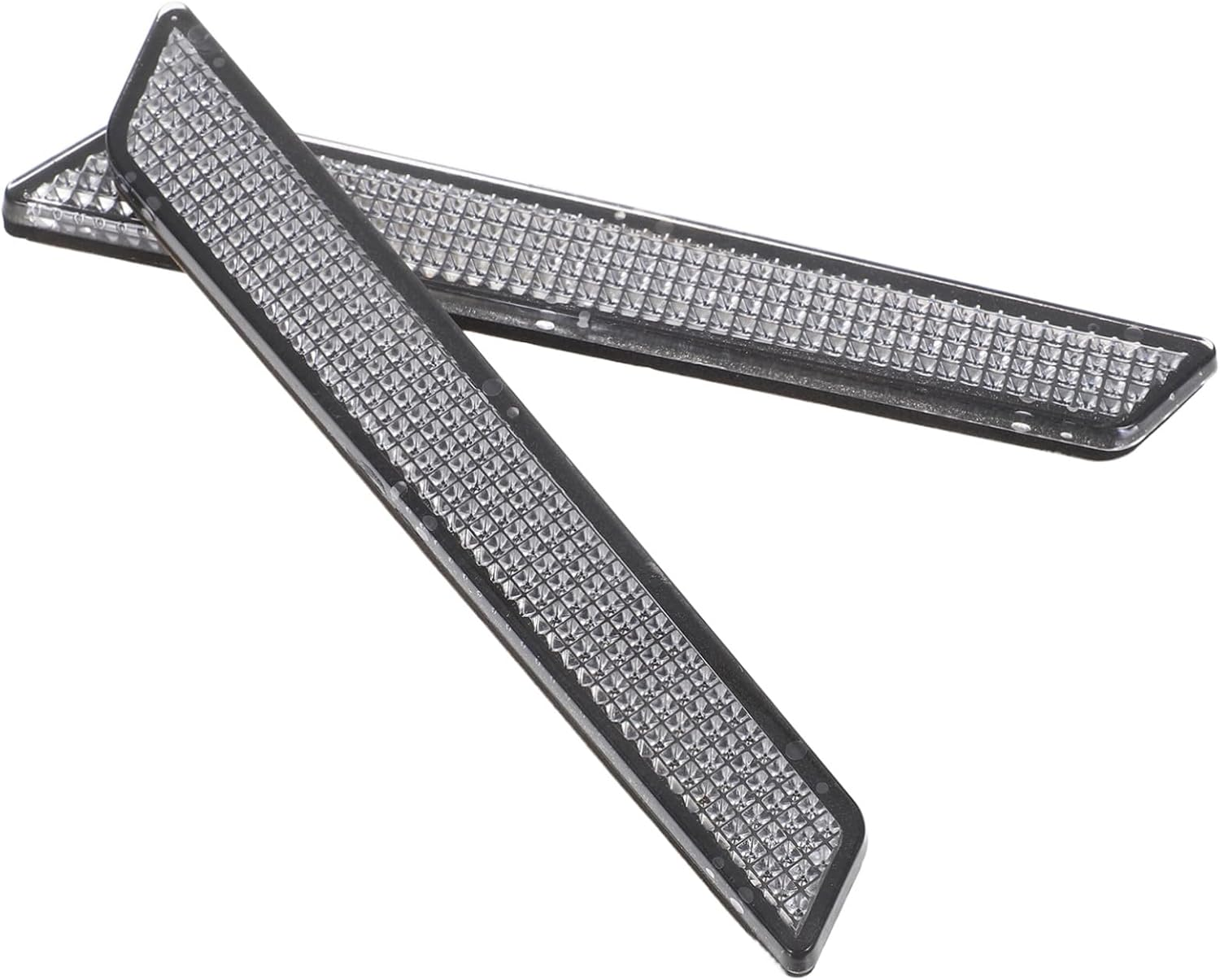 Abs Plastic Reflective Saddlebag Latch Covers for Davidson Touring Road Motorcycle Safety Reflector Inserts with Enhanced Night Visibility and Weather Protection Fit