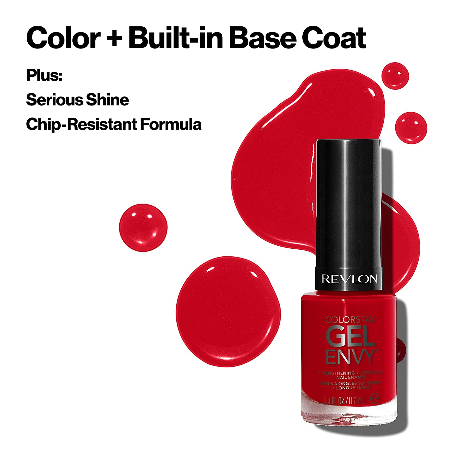 Revlon Colorstay Gel Envy Longwear Nail Enamel, High Roller image number 6