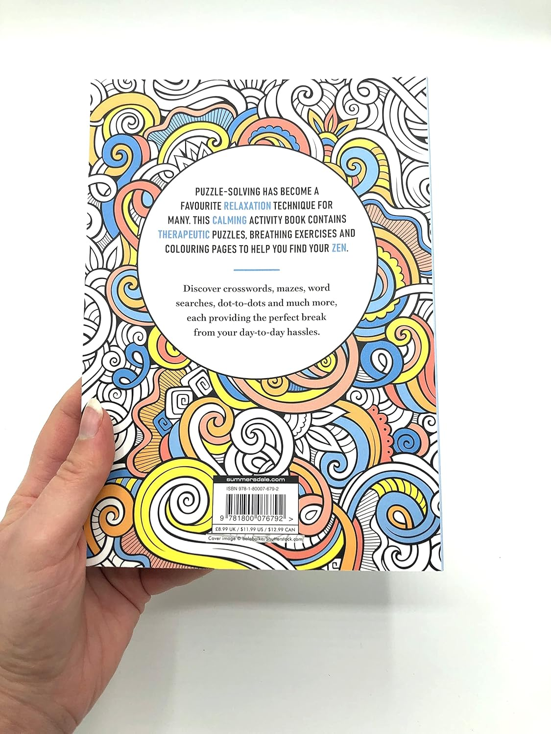 The Mindfulness Activity Book: Calming Puzzles to Help You Relax image number 3