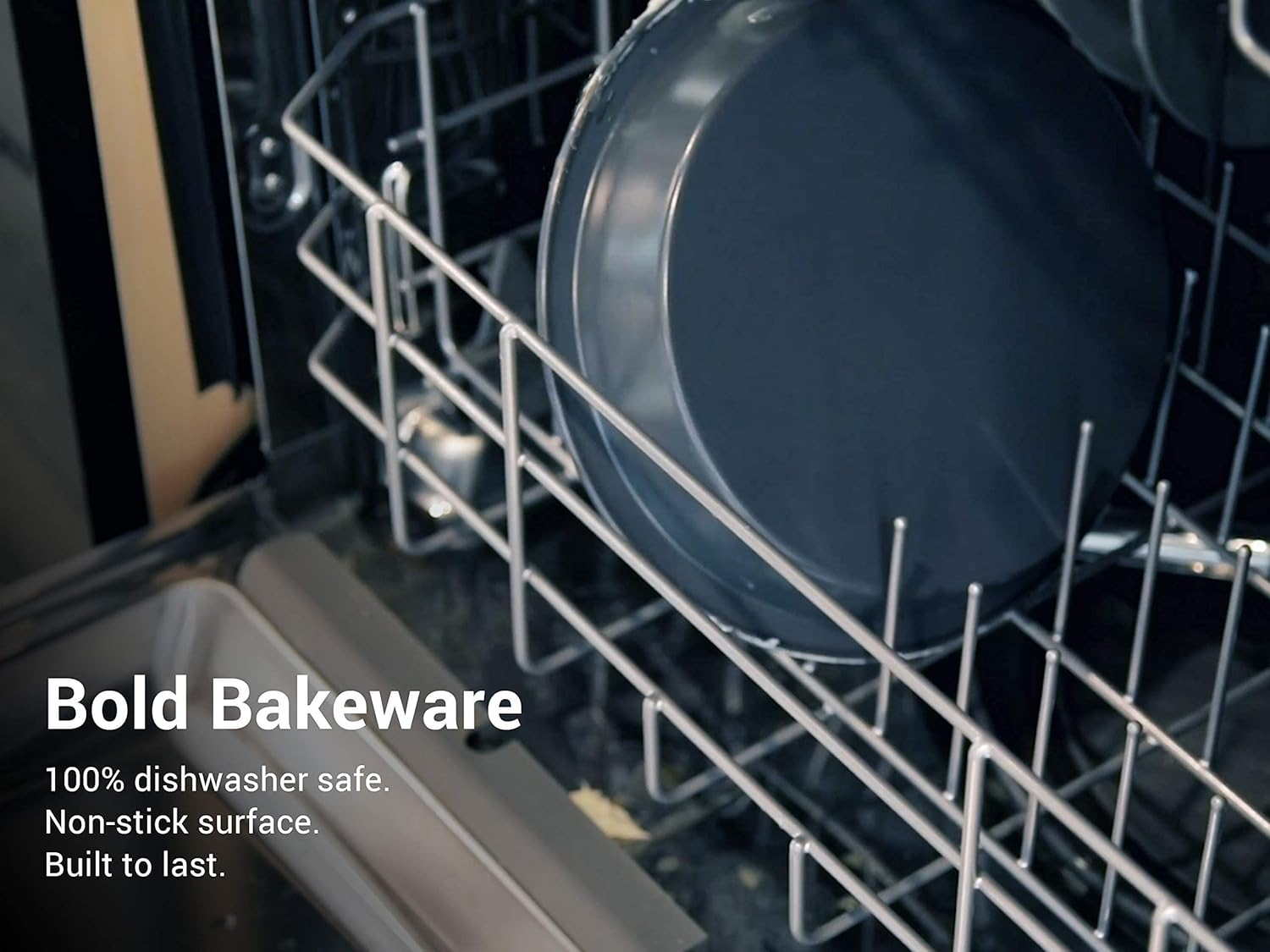 Elbee-Home 8-Piece Oven Nonstick Bakeware Set, Patented Space-Saving Self-Storage Design. image number 3