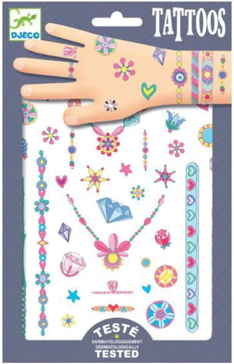 Djeco DJ09598 Dino Club Tattoos image number 6