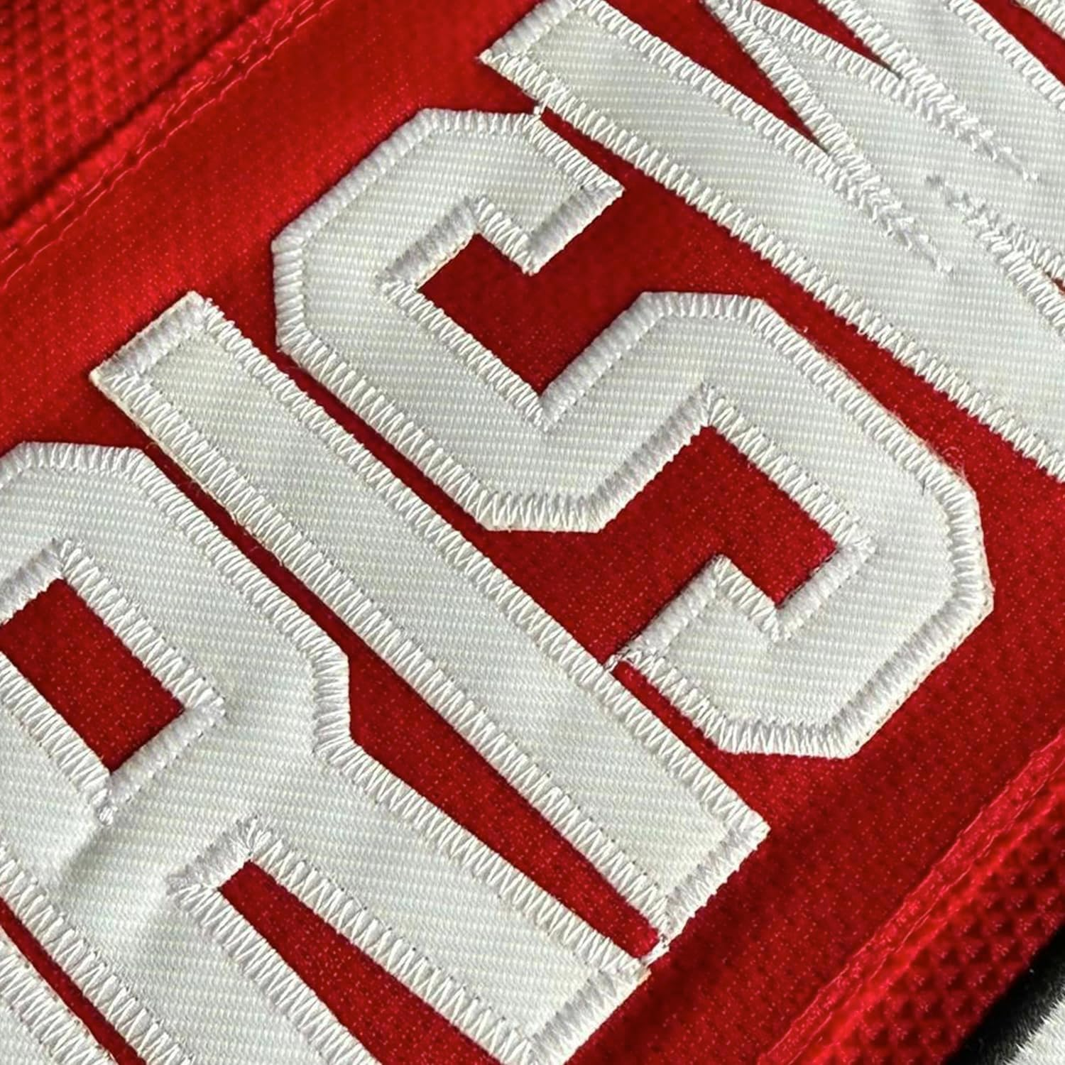 UNLC Eway Clark #00 Griswold Hockey Jersey Red image number 2