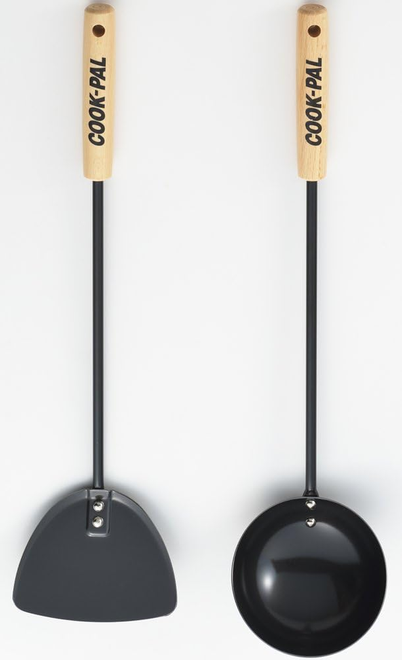 Yoshikawa YJ2488 Turner, Black, 16.0 Inches (40.7 Cm), Cook Pal, Chinese Spatula, Made in Japan image number 6