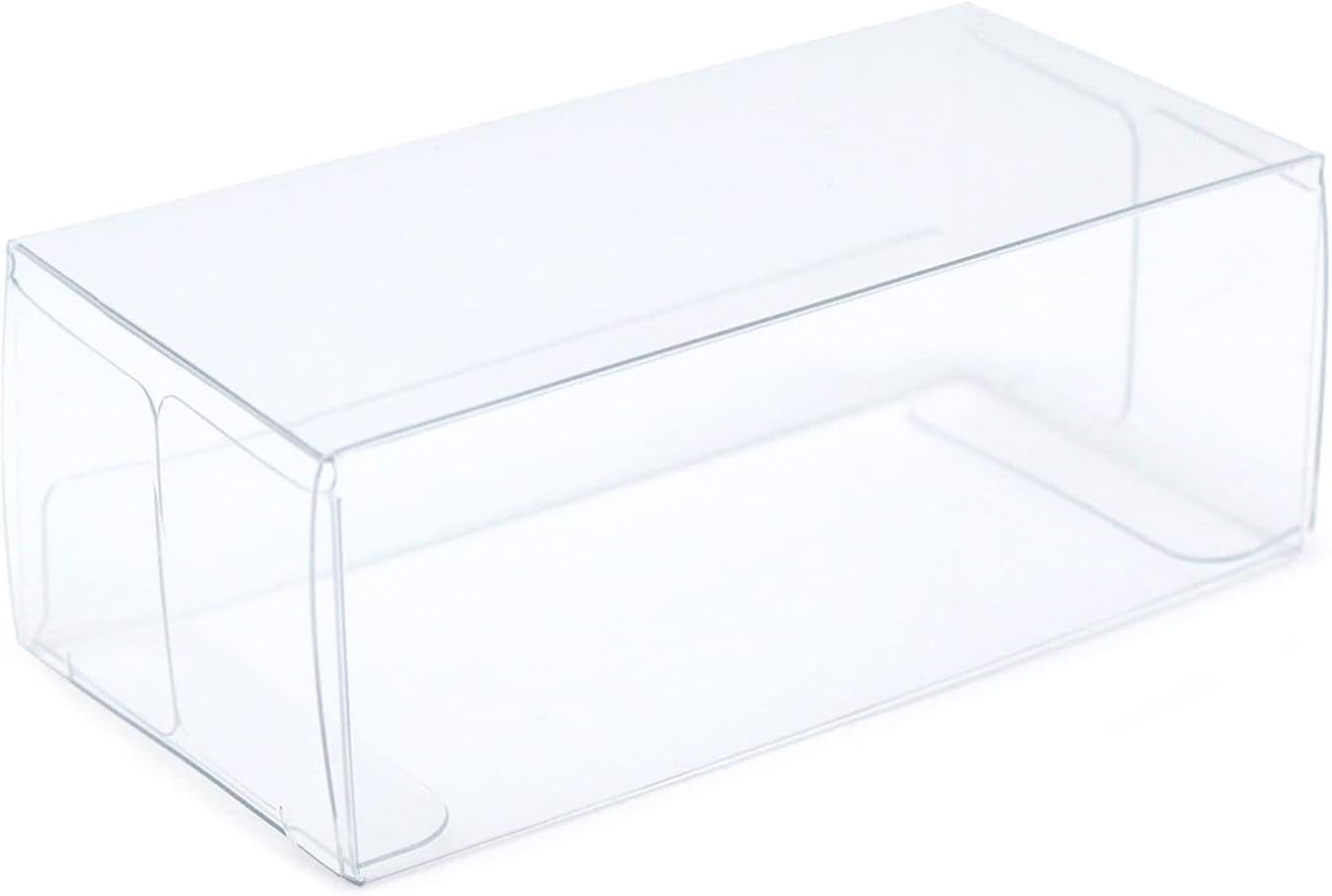 50 Pieces 1/64 Protector Clear PVC Cases 1/64 Car Toy Display Showcase 30X40X82Mm, Display Case for Model Cars image number 6