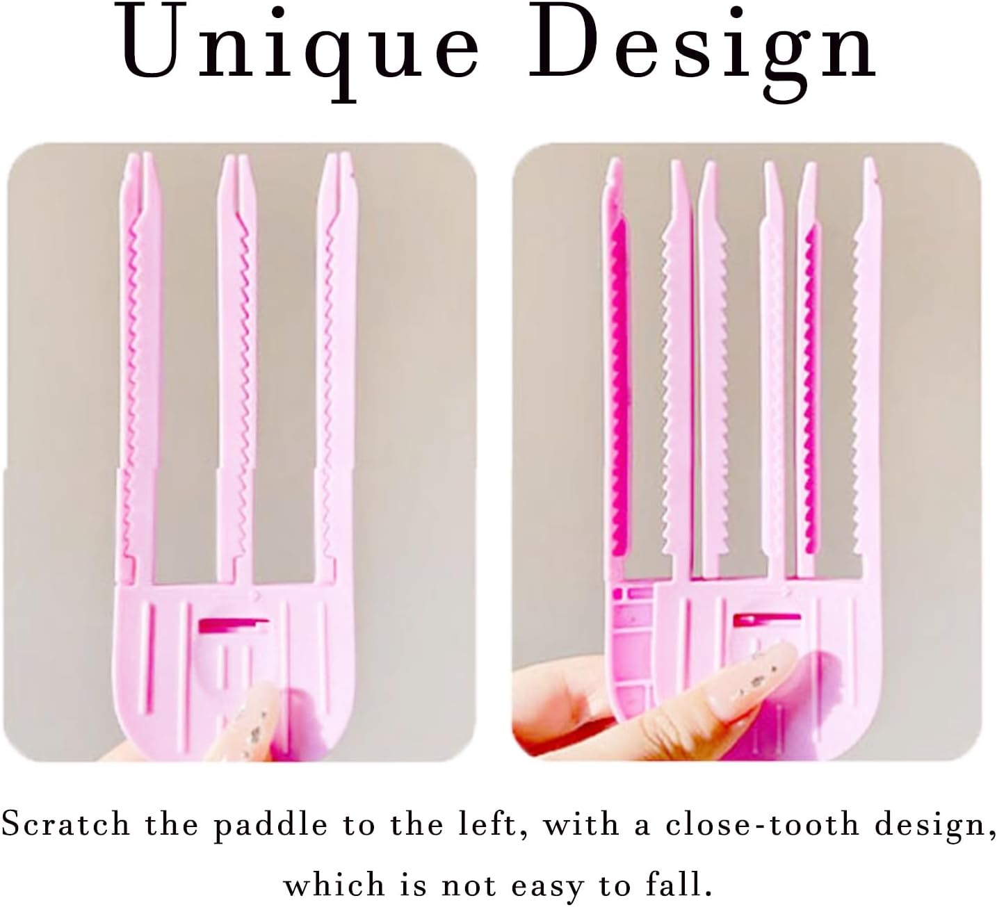 Volumizing Hair Clips Instant Root Lift Hair Clip for Women Painless No Trace Hair Tools Perfect for Voluminous Bangs and Hairstyles Suitable for All Hair Types Professional Styling Comb (4 Pcs) image number 6