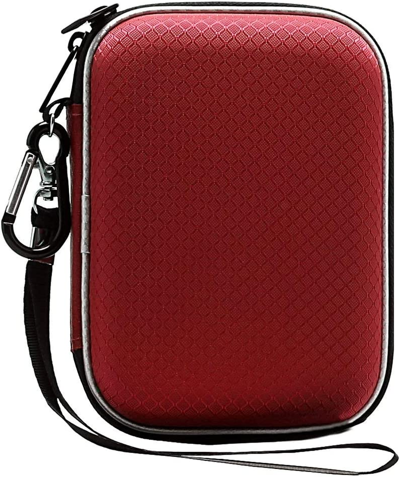 Lacdo EVA Shockproof Hard Drive Case for Western Digital WD My Passport Ultra WD Elements Gaming Drive Portable External Hard Drive 1TB 2TB 3TB 4TB 5TB USB 3.0 USB-C 2.5" HDD Travel Storage Bag, Blue