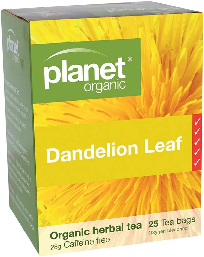 Planet Organic Dandelion Leaf 25 Tea Bags image number 1