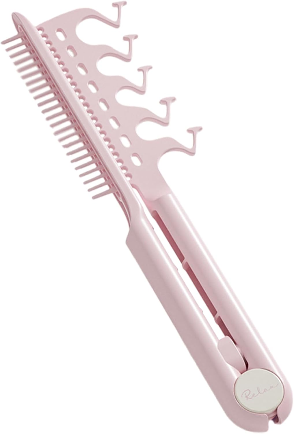 Lmyit Hair Comb for Straightening - V Shaped Styling Hair Comb for Straightening | Smoothing anti Static Volumizing Grooming Tool for Home Salon Women Girls Friends Family Daughter