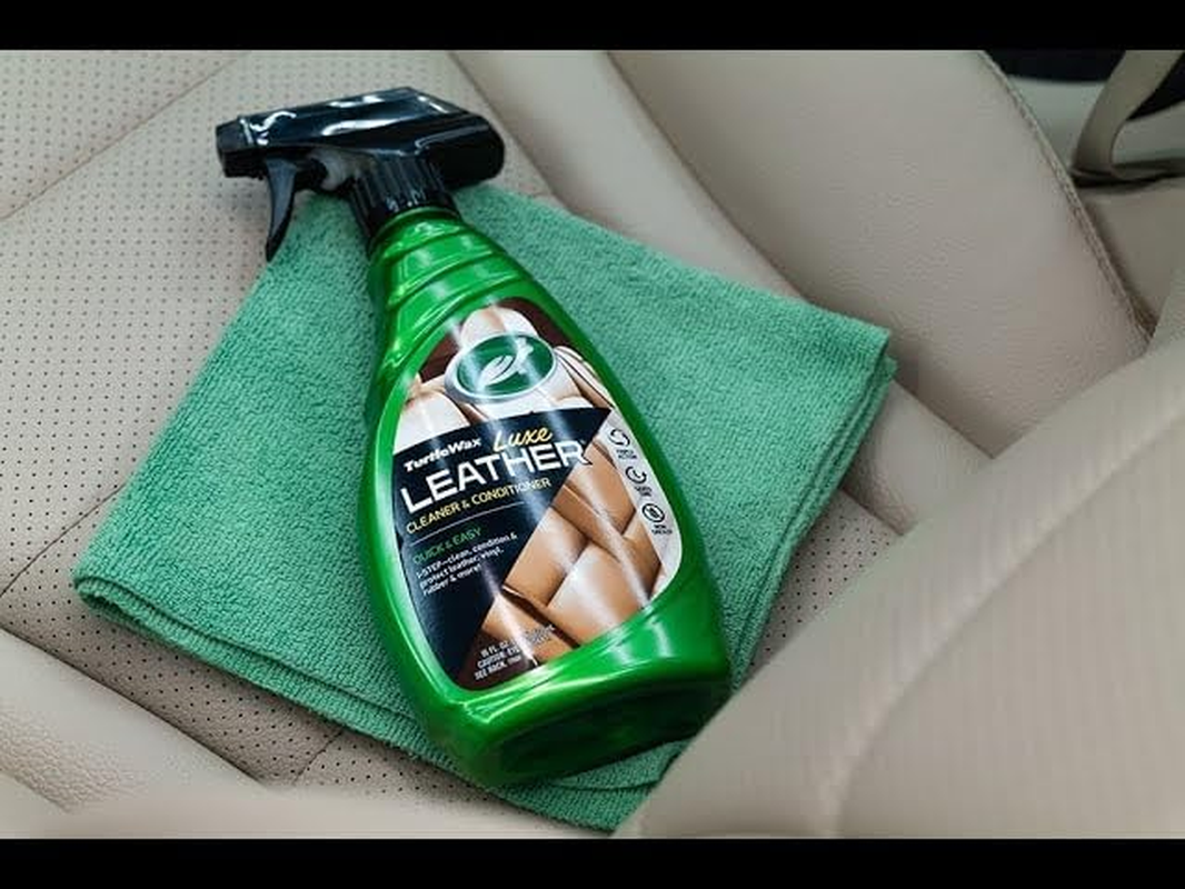 Turtle Wax Leather Clean and Conditioner, 473Ml