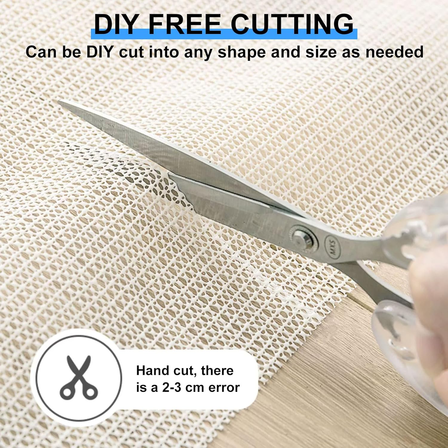 Sofa anti Slip Mat, anti Slip Furniture Mat, Reusable Furniture Mat, Segmented anti Slip Mat, Washable anti Slip Mat - Sturdy and Durable anti Slip Mat, Reusable PVC Carpet Easy to Cut, 160X230Cm image number 3