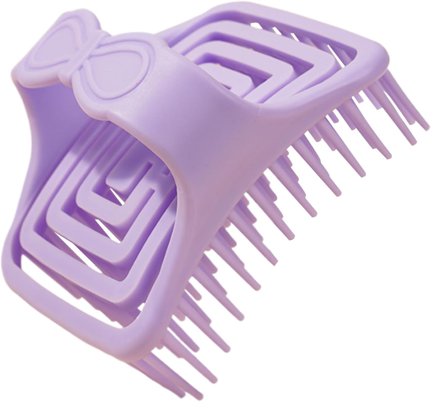 Hollow Hair Scalp Brush | Shampoo Brush Massager,Gentle Bath Cleaning Comb Bathroom Body Care Scrubber for Lovers Family Friends image number 2