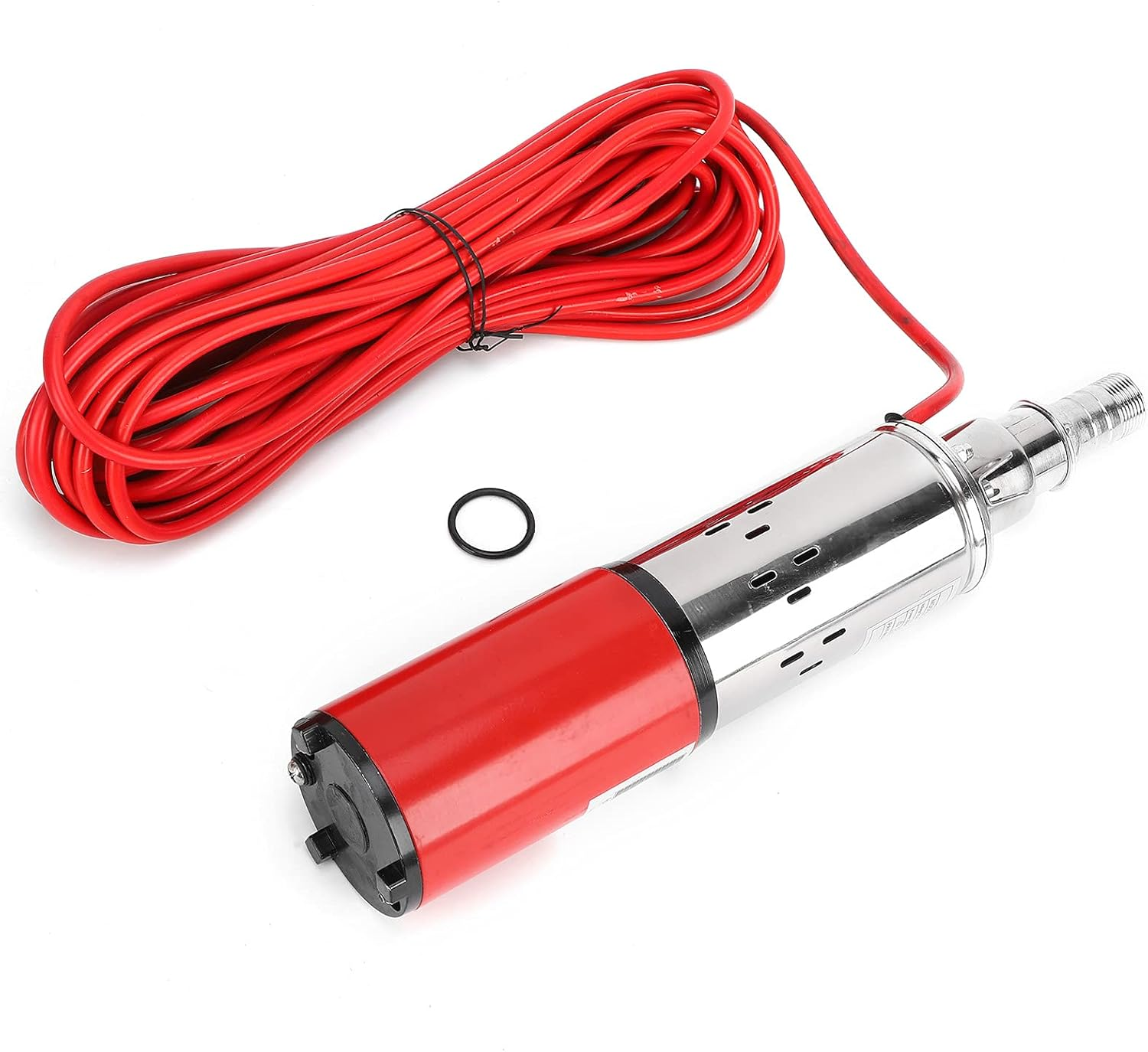 Solar Water Pump DC24V Electric Drive Screw Submersible Pump with 50 Meters High Lift 1.5M&sup3;H Flow Stainless Steel Copper Motor for Agricultural Irrigation Fish Pond image number 6