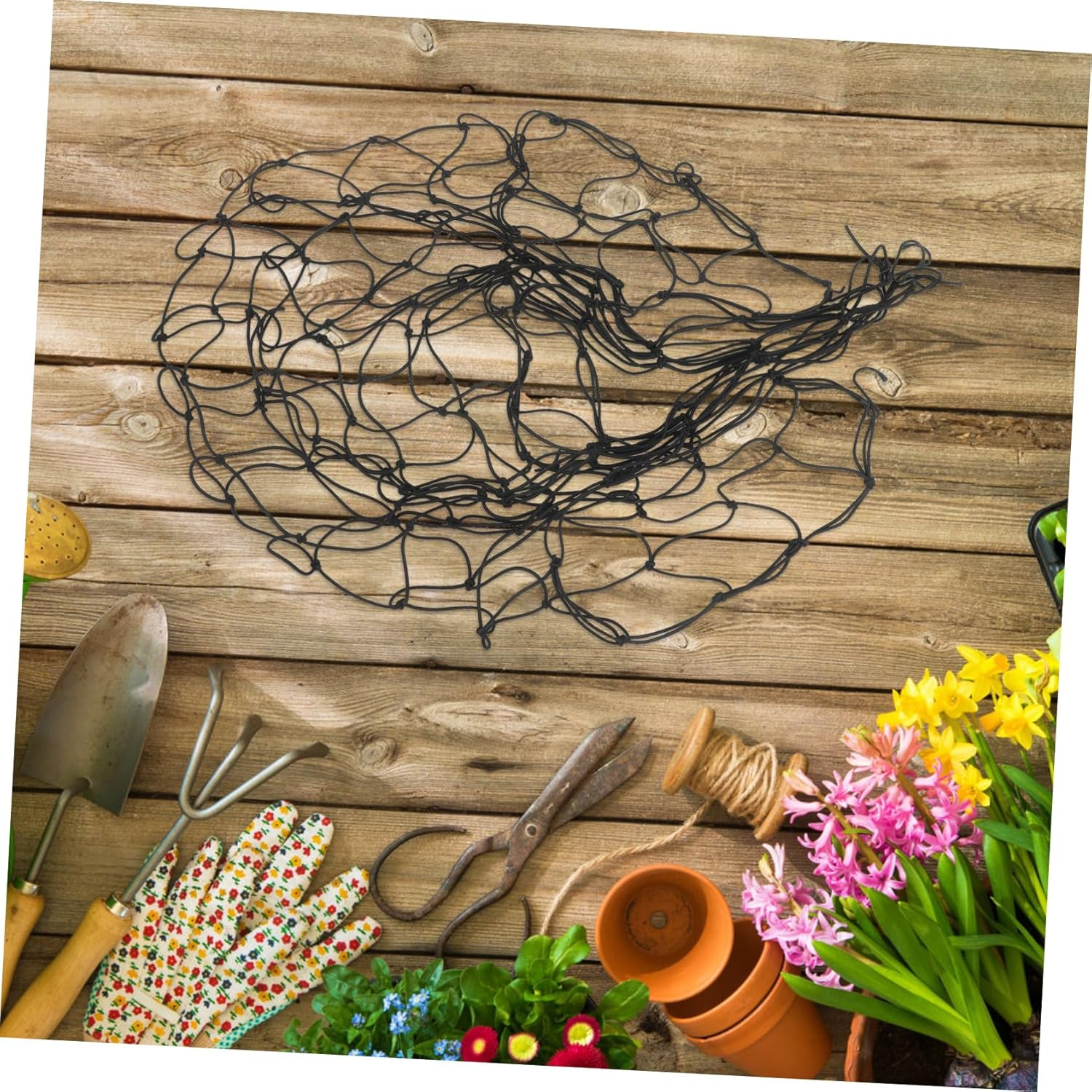 BESPORTBLE Plants Netting for Garden Durable Trellis Support for Climbing Plants Strong Support Design for Healthy Growth for Outdoor Gardening image number 6