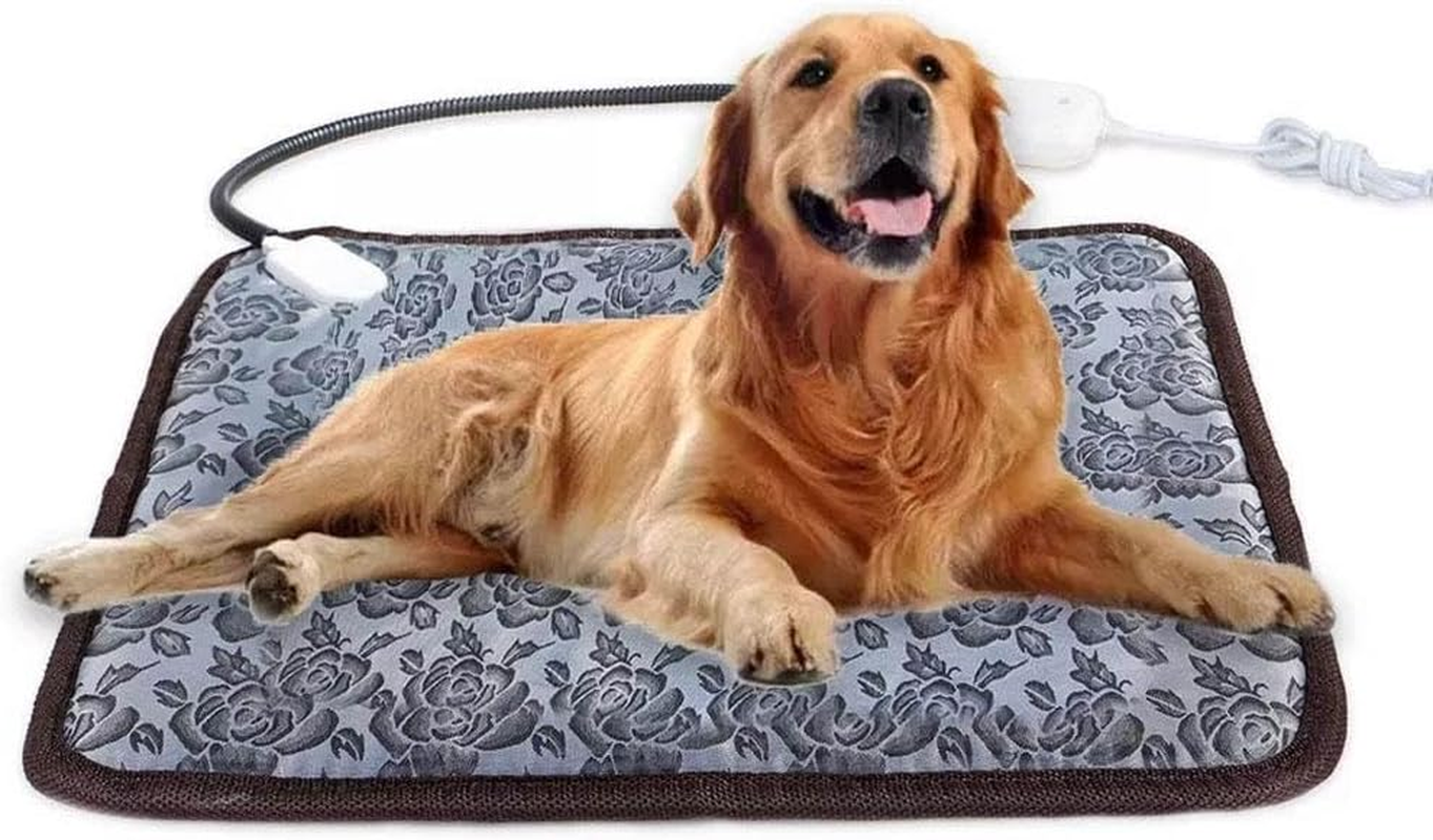 STEXX Pet Heating Pad Paw 45X45Cm Pet Electric Heat Mat, for Dog Cat House, Waterproof, AU Plug image number 1