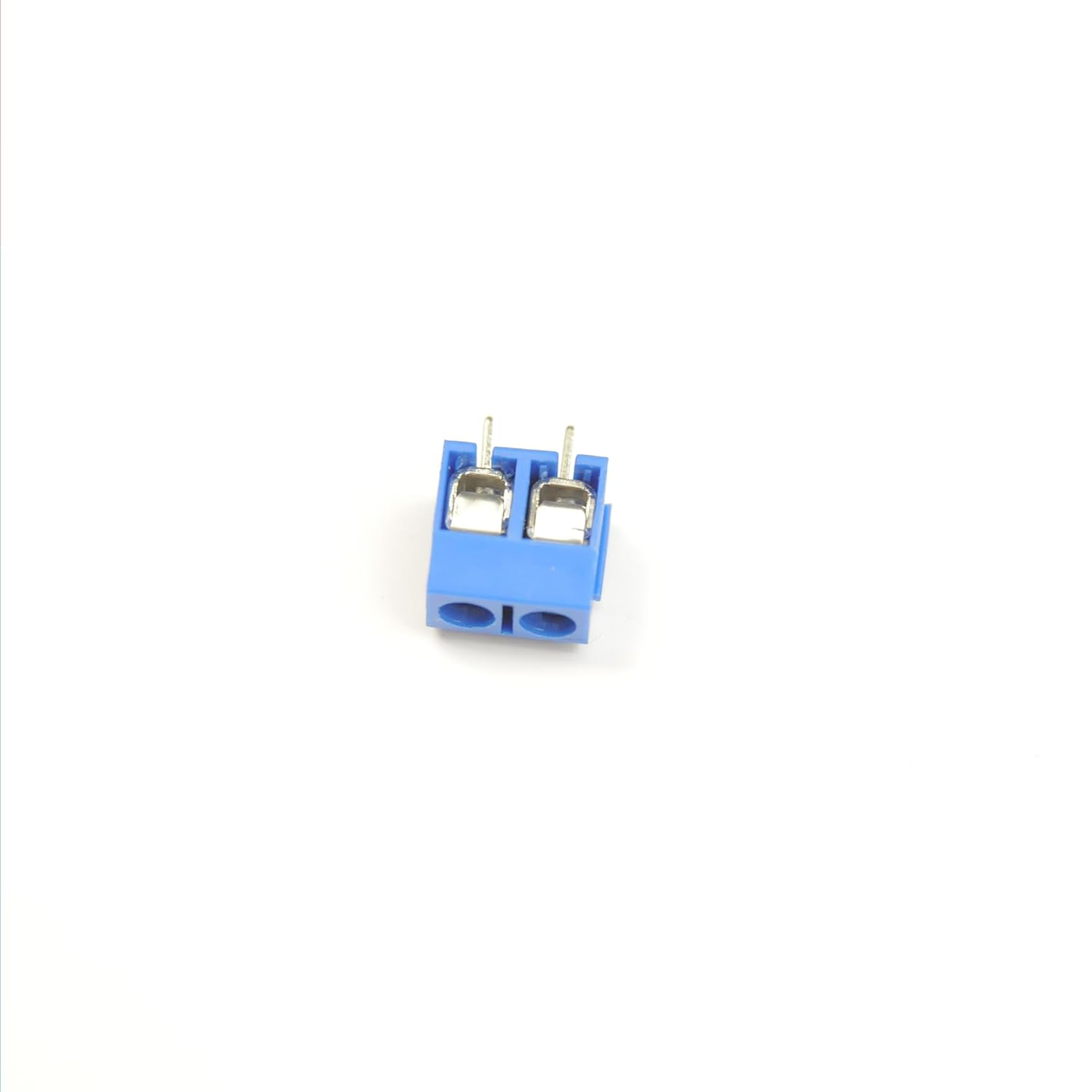 Lonely Binary Pack of 100 Breadboard-Friendly Screw Terminals - 5Mm Pitch, 2-Pin (80) & 3-Pin (20) PCB Mount for Arduino, Raspberry Pi Pico, ESP32 Projects