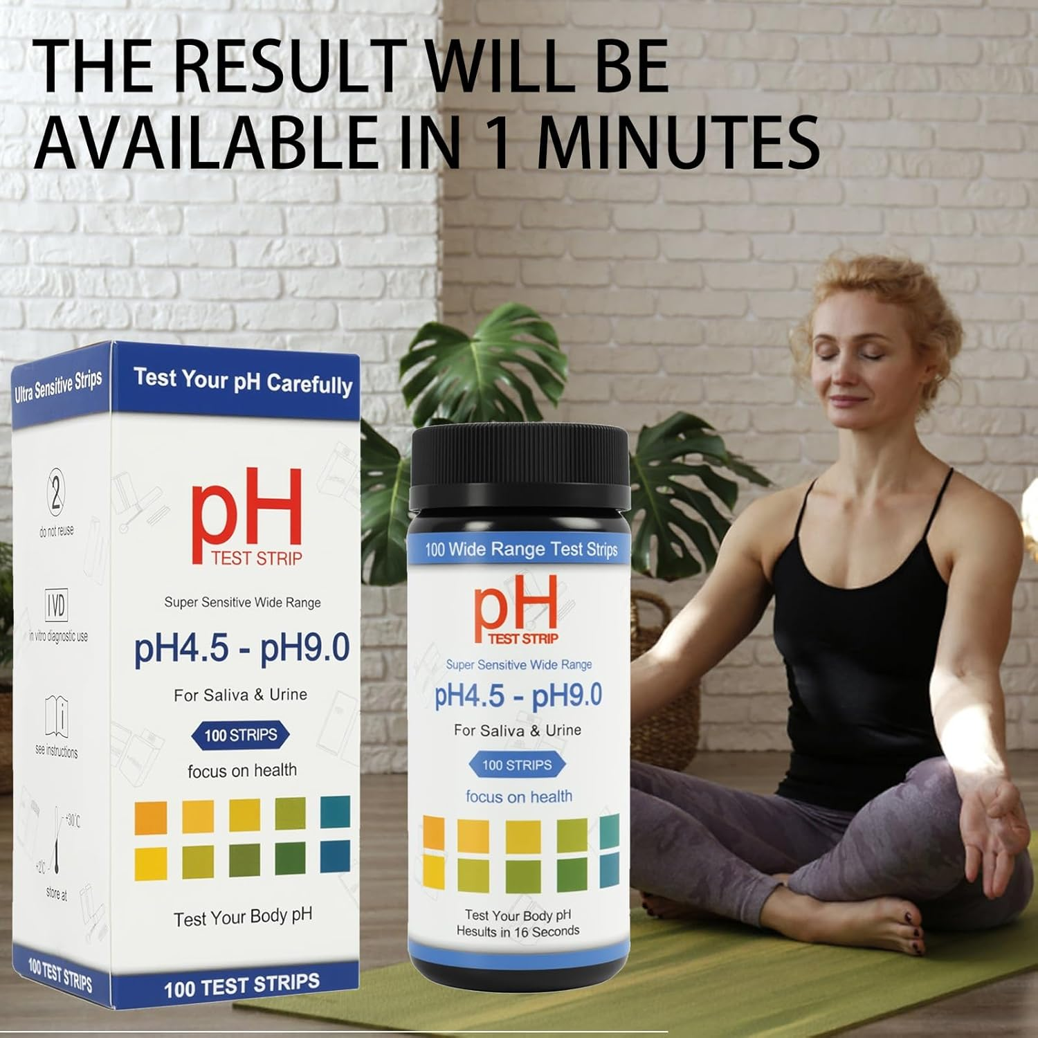 200 Pcs PH Test Strips, Urine and Saliva Test Strips, Measure Alkaline and Acid Levels in the Body, Monitor PH Balance with Accurate Results for Health Tracking and UTI Detection image number 5