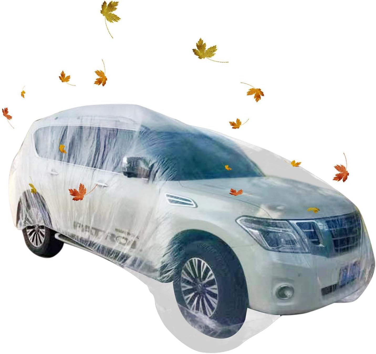 Waterproof Car Covers, Scratch Proof Car Protector, Hatchback Exterior Coverings, Automotive Care Accessories for All Weather Snowproof UV Protection, Perfect Use for Most Vehicles image number 4