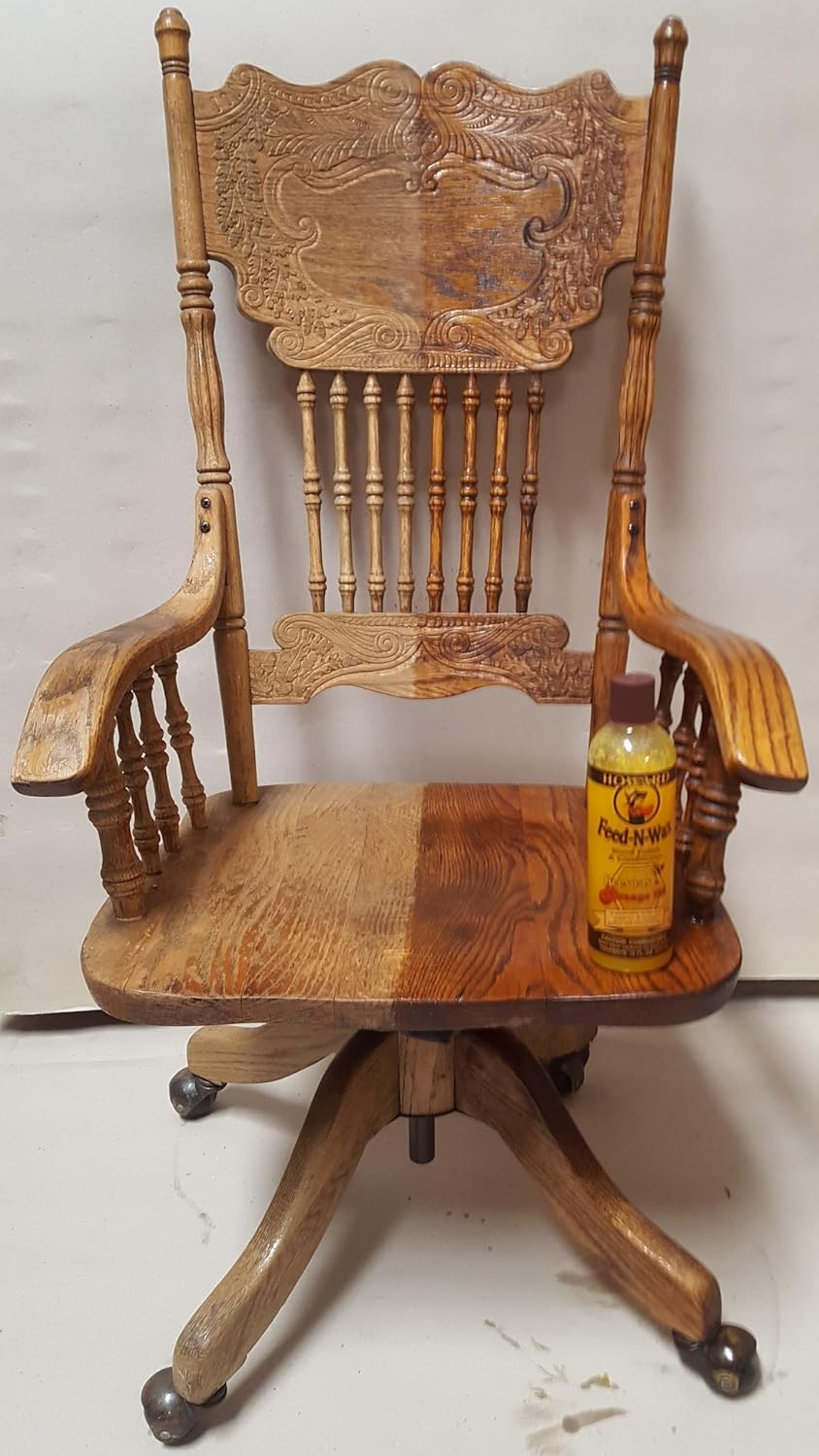 HOWARD PRODUCTS Australia Feed-N-Wax FW0016 Premium Beeswax & Orange Oil Wood Polish and Conditioner, 473Ml | Effective at Preventing Wood Deterioration and Dryness and Maintaining Wood Finishes image number 5