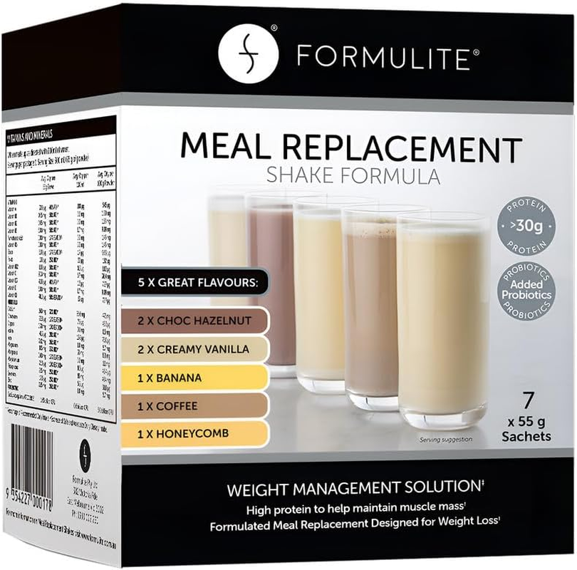 Formulite Meal Replacement Shake Mixed Box 7 Pack