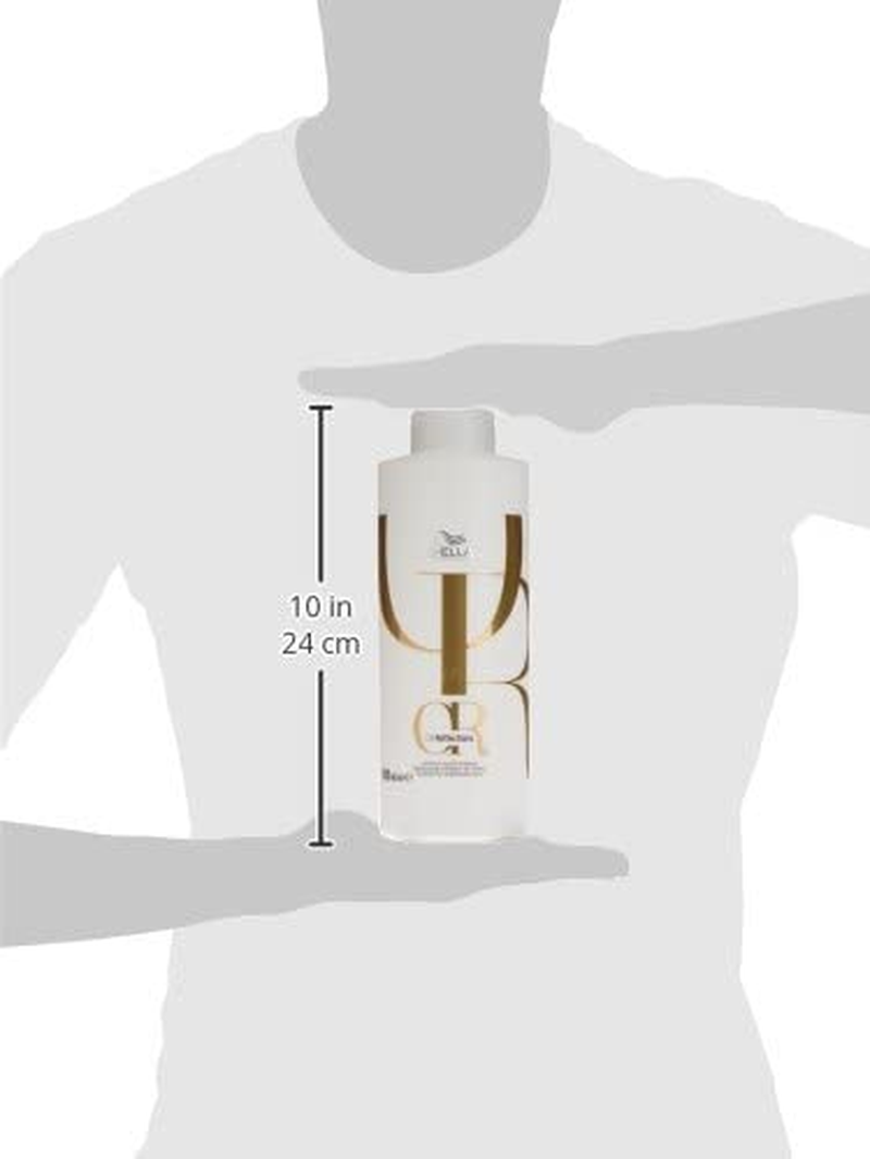 Wella Professionals Oil Reflections Luminous Reveal Shampoo, with Natural Botanicals, Camellia Oil and White Tea Extract, for Long-Lasting Softness and Shine 1000Ml image number 4