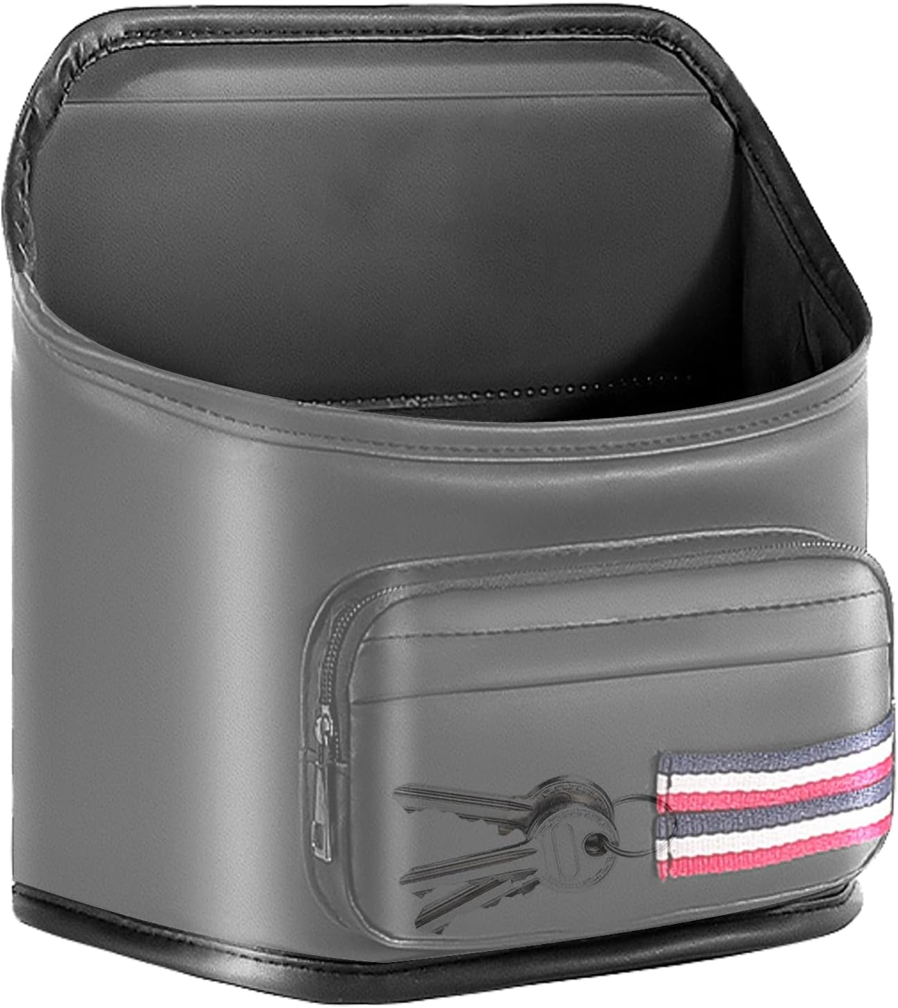 Car Seat Back Organizer | Multi Pocket Keys Case,Car Tissue Box | for Snacks Phones Tissues Cups Driver Passenger Men Women Truck Trailer image number 2