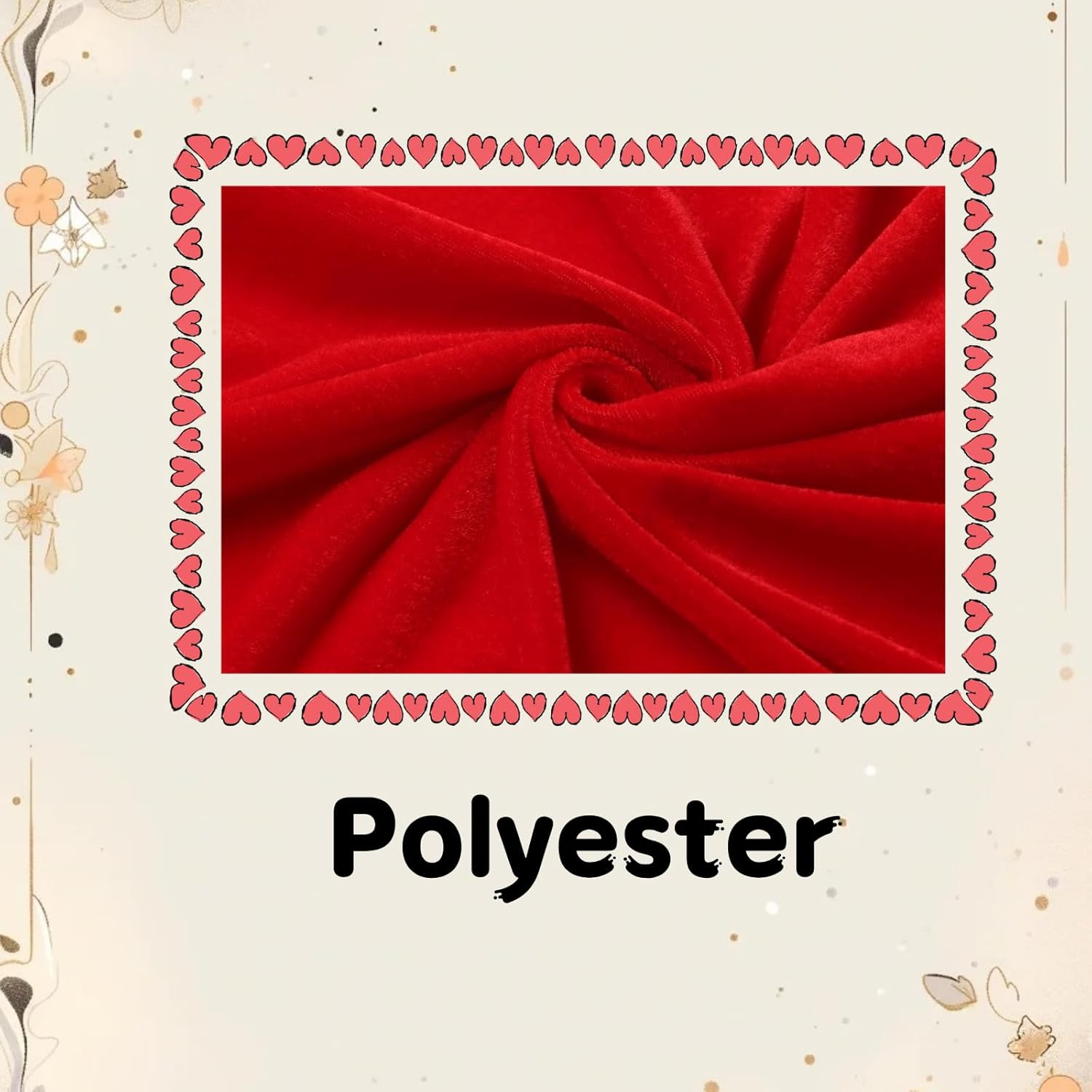 Little Red Riding Hood Cape,Adult Red Velvet Cloak with Hood Fairytale Character Halloween Costumes Accessories for Women image number 6