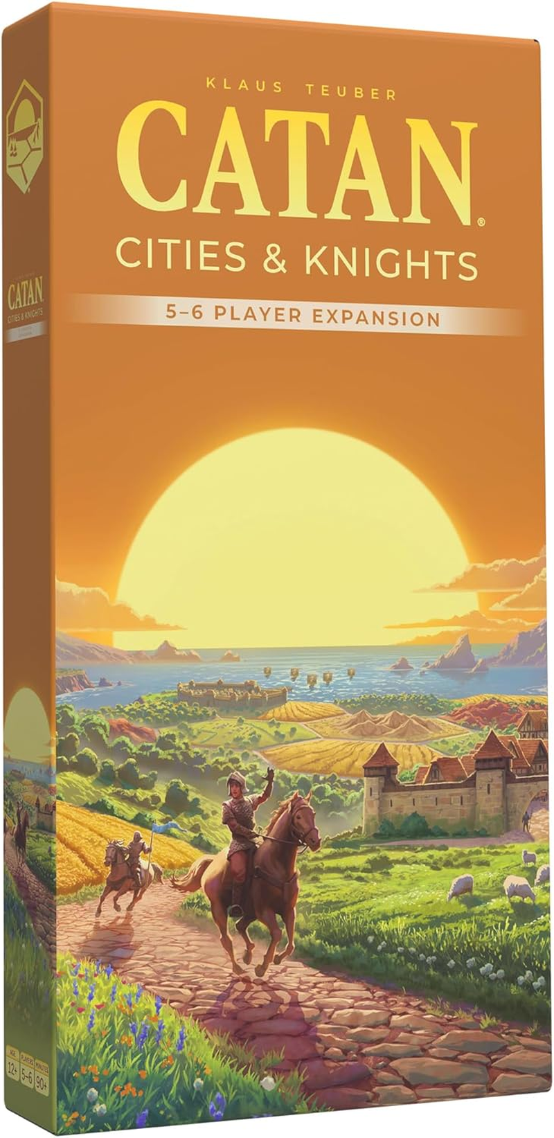 CATAN Cities & Knights Board Game Expansion (6Th Edition) Enhance Gameplay with New Challenges! Strategy Game for Kids & Adults, Ages 12+, 3-4 Players, 90 Minute Playtime, Made by Catan Studio image number 3