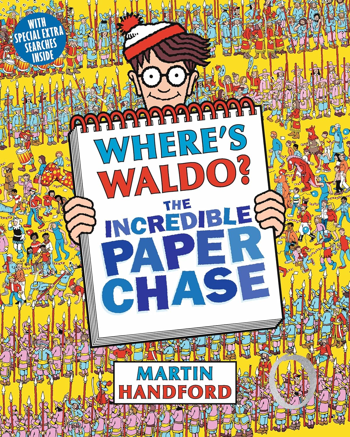 Where'S Waldo? the Incredible Paper Chase: (A Hidden Object Activity Book Including a Maze, Spot-The-Difference Challenge, and Search & Find Puzzles - a Perfect Gift & Travel Companion for All Ages) image number 1