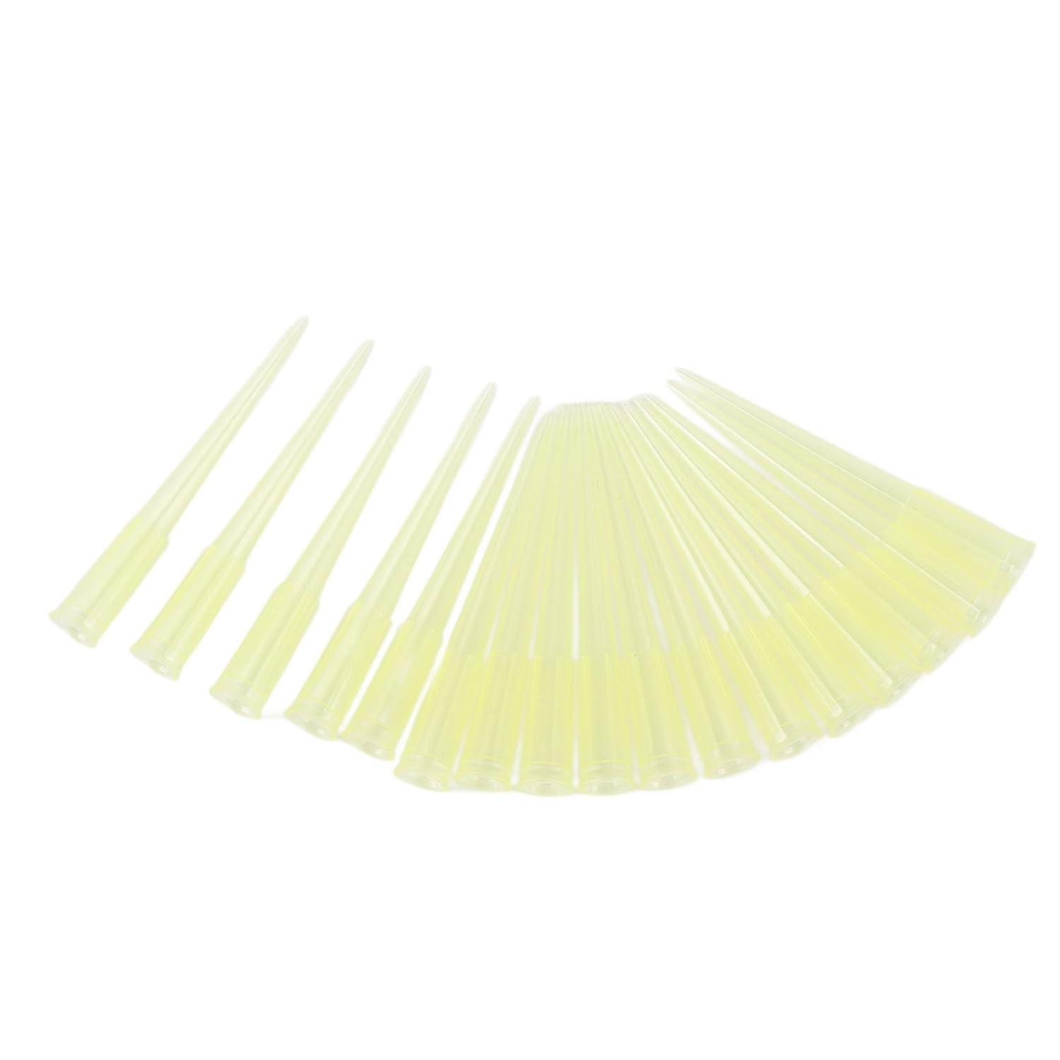 Tnfeeon Liquid Pipette Tips, Plastic Material, Universal Fit 200UL Tips for School Labs, Home Science Experiments, and Educational Activities image number 2