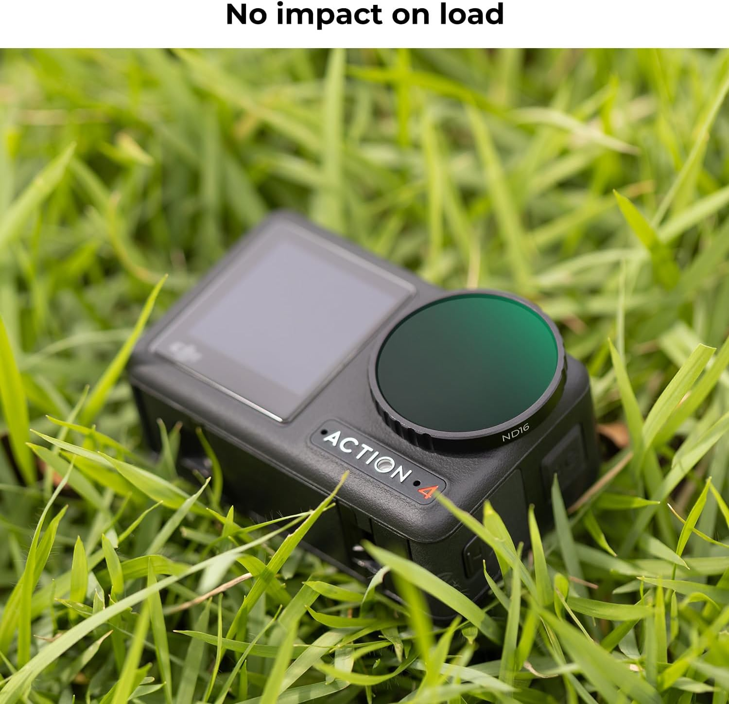 K&F Concept ND Filter Kit Compatible with DJI Osmo Action 4, ND8 ND16 ND32 ND64 4 Pack Light Reduction Exposure Control Optical Glass Filters with Multi-Layer Coating image number 6