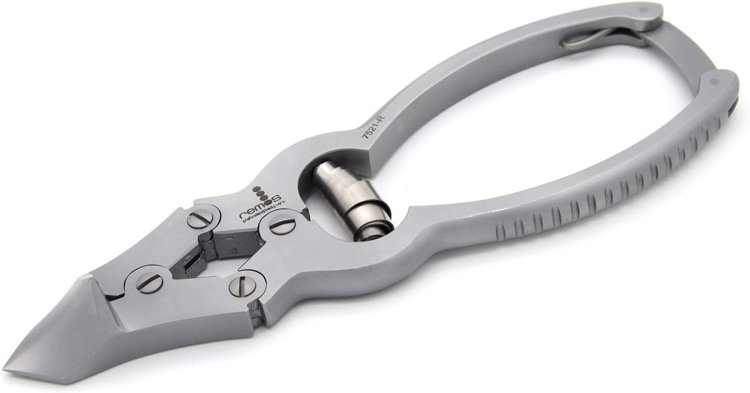 REMOS Professional Nail Clippers/Head Cutter with Two Tips, Stainless Steel, 16 Cm Length image number 1