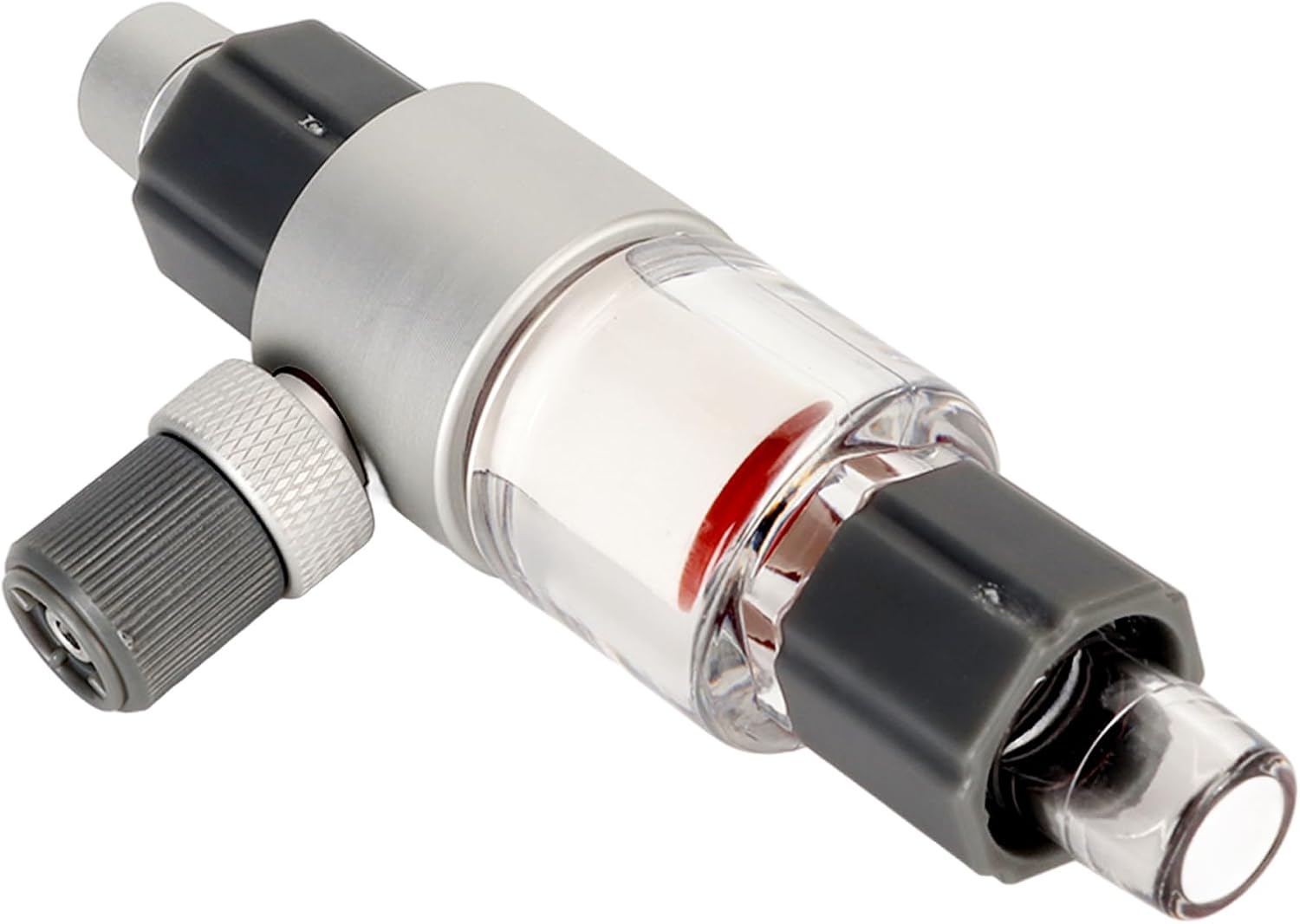 CO2 Atomizer, Easy Installation Small Pressure Force CO2 Diffuser Nuts Lock System Plastic for Aquarium (M1) image number 3