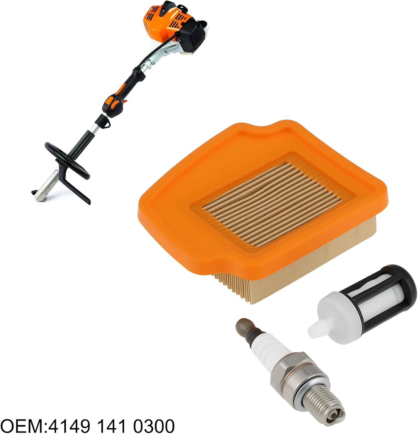 Create Idea 1 Set Lawnmower Air Filter Repair Kit 4149 141 0300 Compatible with STIHL KM94 image number 5