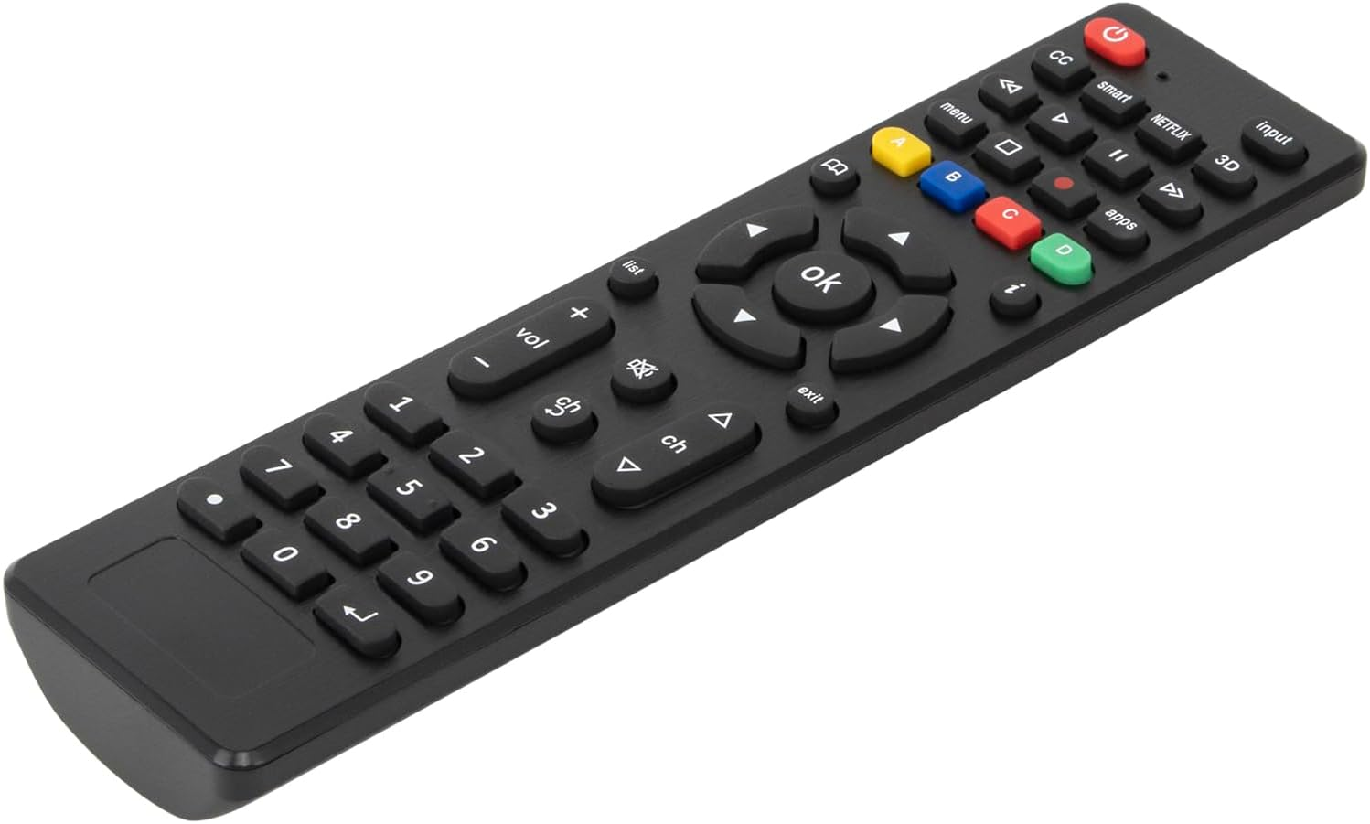 Universal TV Remote Control Compatible with Most LCD/LED 3D HDTV Smart TV Remote Control