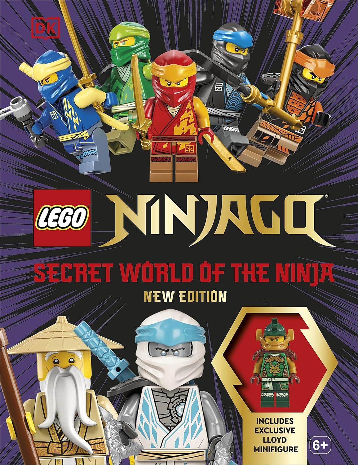 Ninjago Secret World of the Ninja New Edition: with Exclusive Lloyd  Minifigure - Hardcover